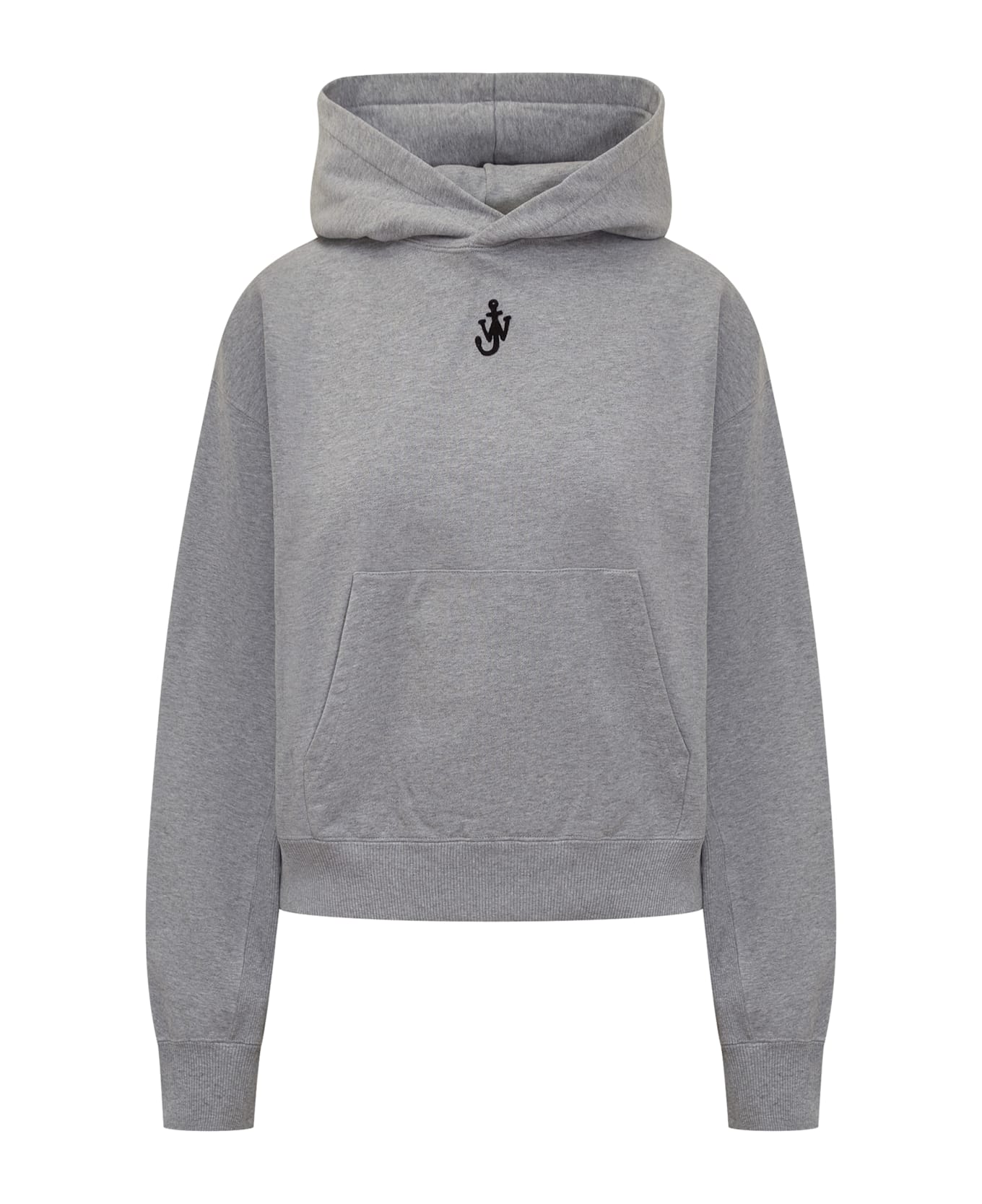 J.W. Anderson Sweatshirt In Grey Cotton - GREY MELANGE