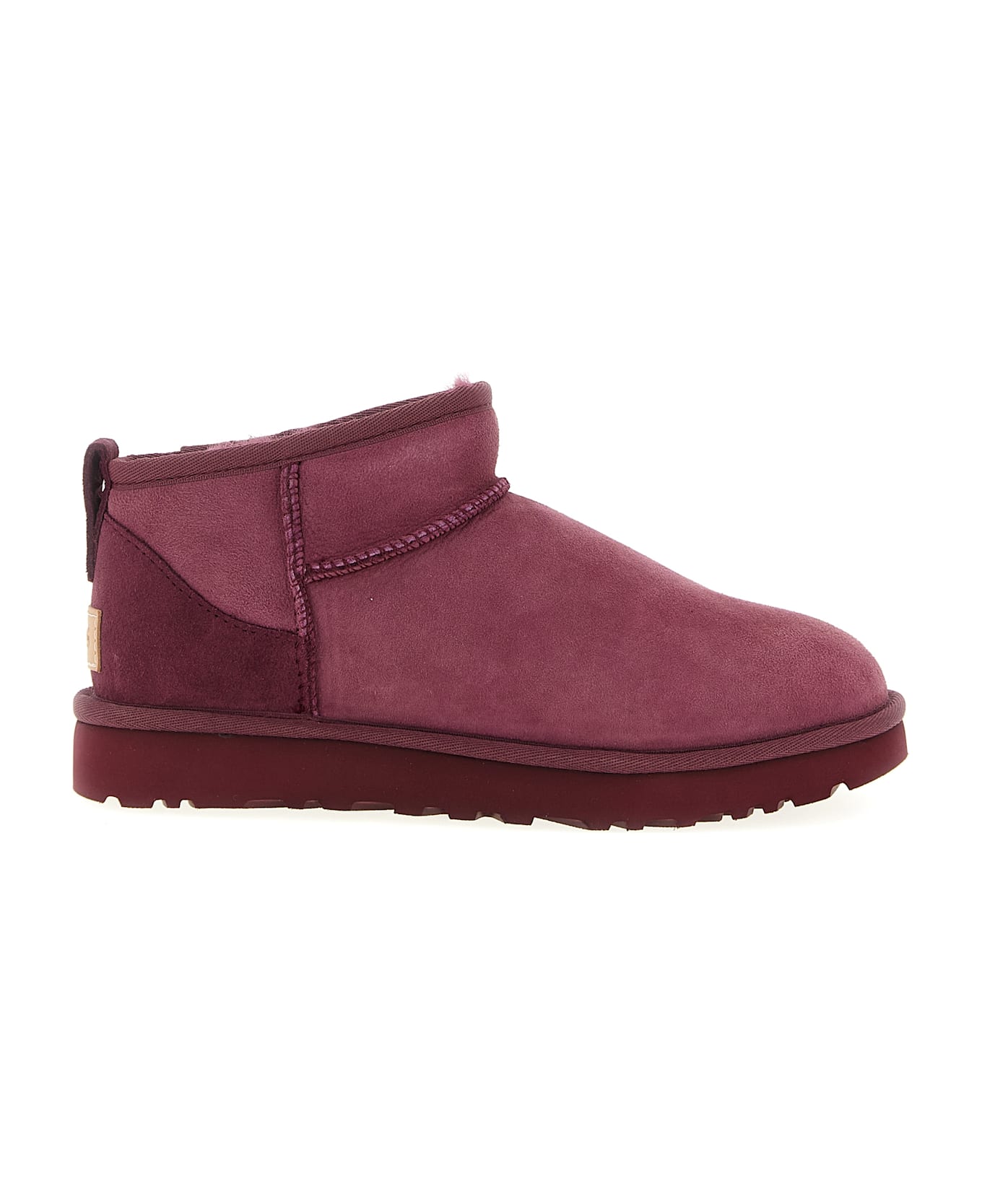 UGG 
classic Ultra Mini
 Ankle Boots - Bordeaux
