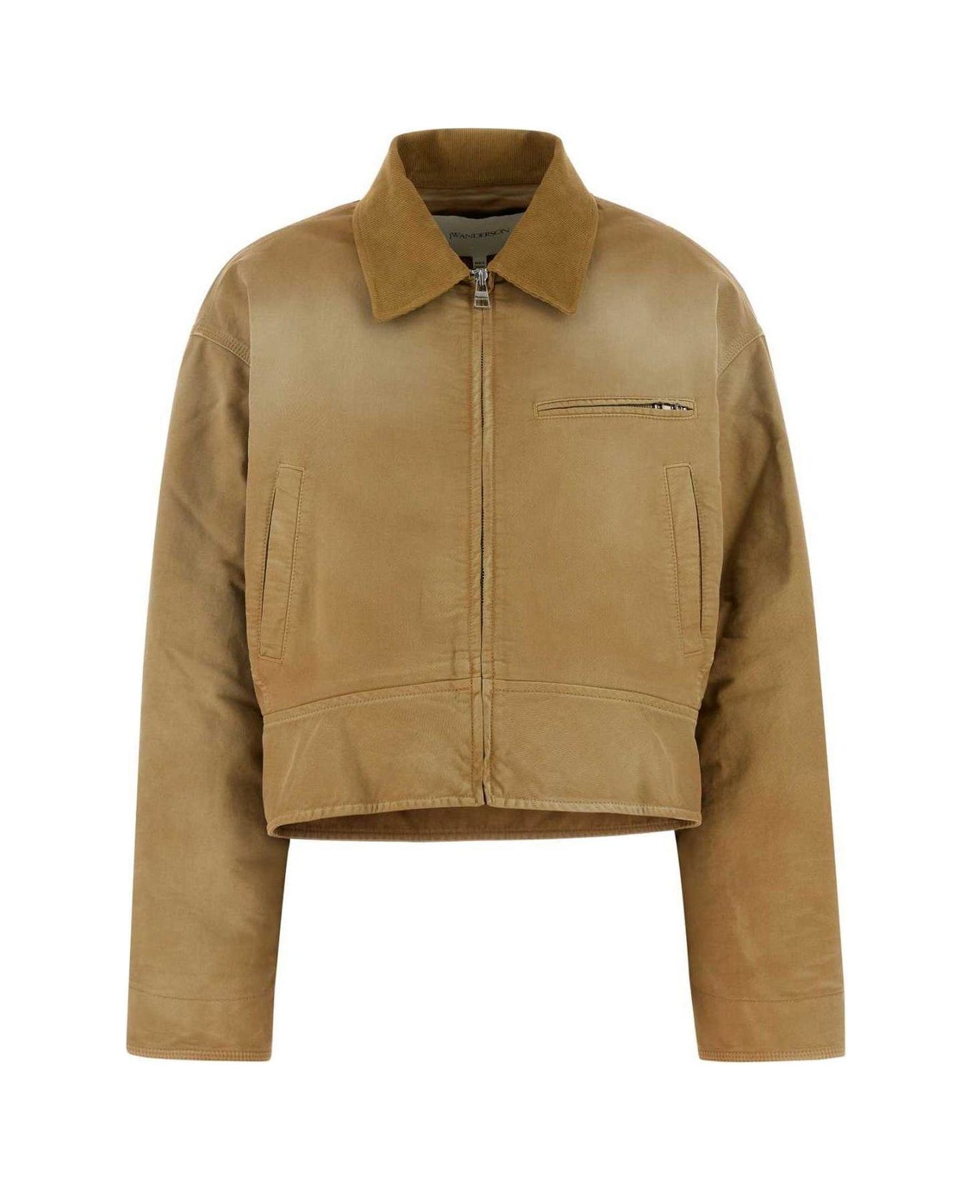 J.W. Anderson Zipped Padded Jacket - LIGHTTOBACCO