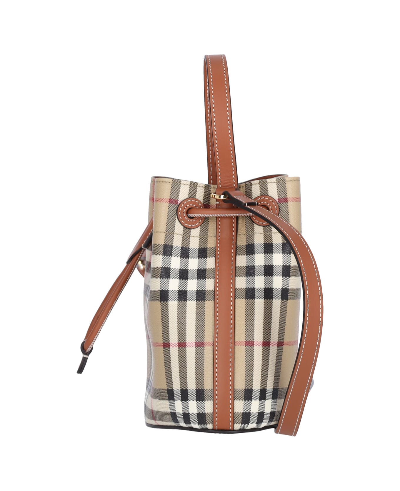 Burberry 
check
 Mini Bag - VNTGCHKBRIARBROWN