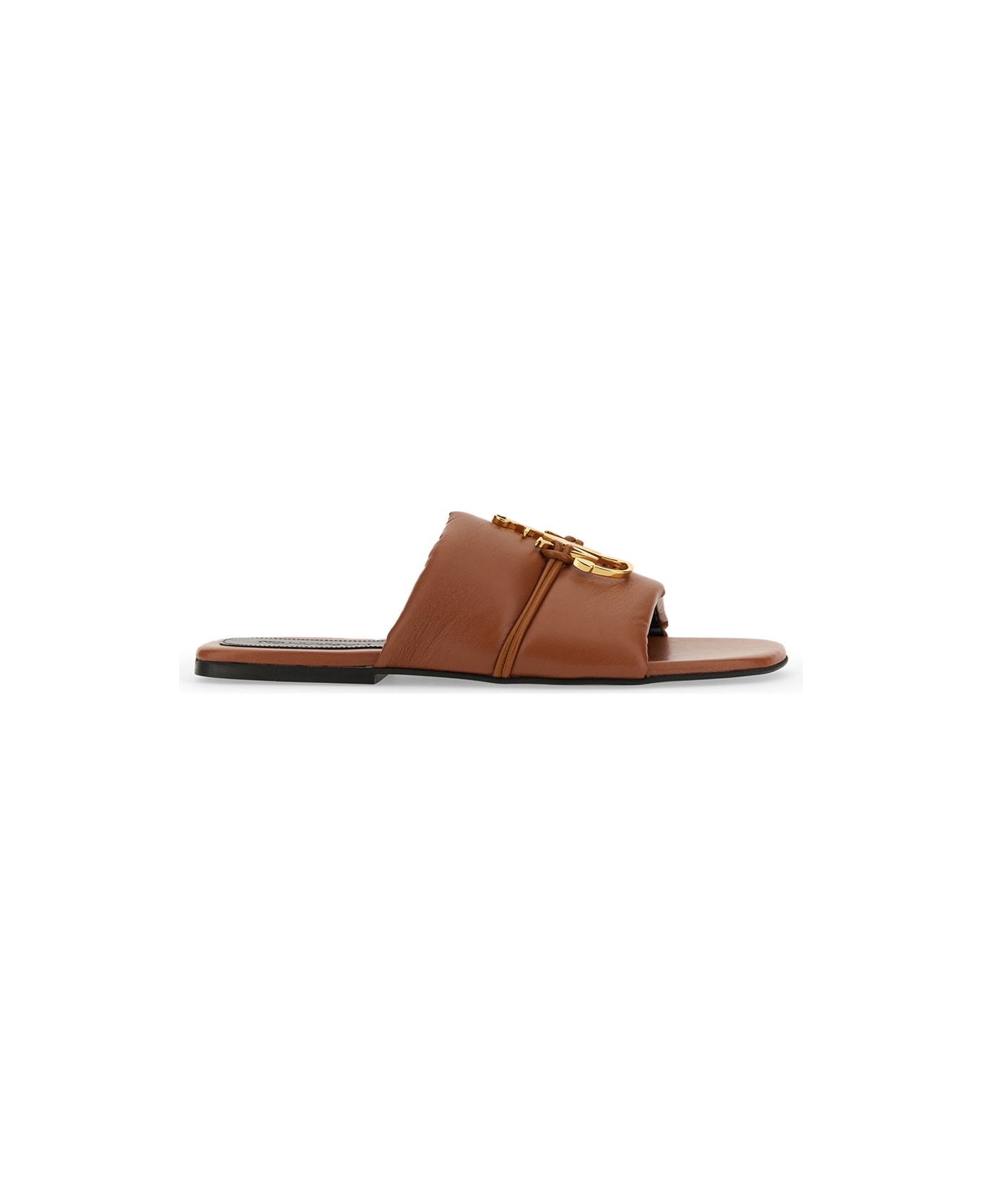 J.W. Anderson Slide Sandal With Logo - BUFF