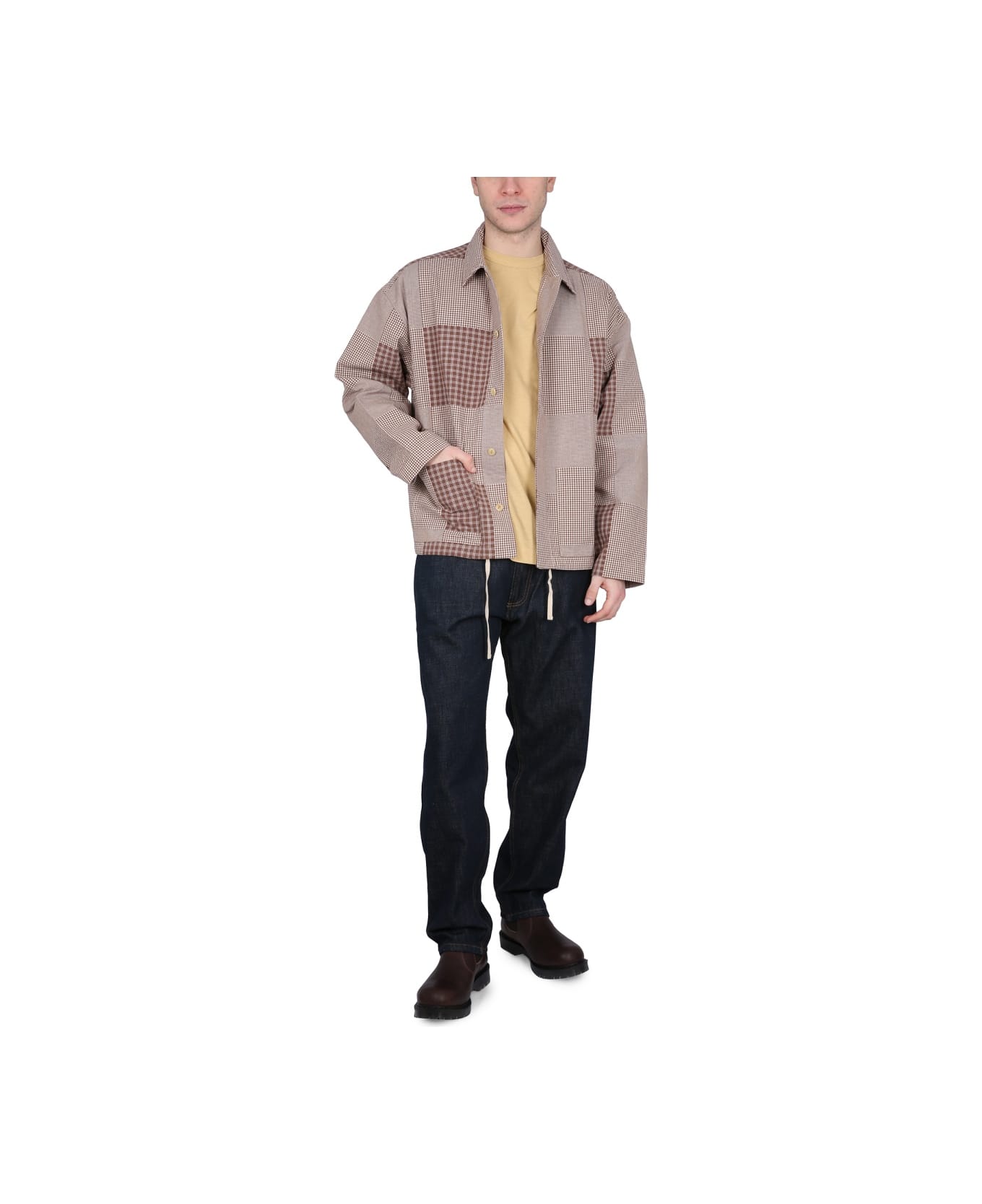 YMC Pj Shirt - BROWN