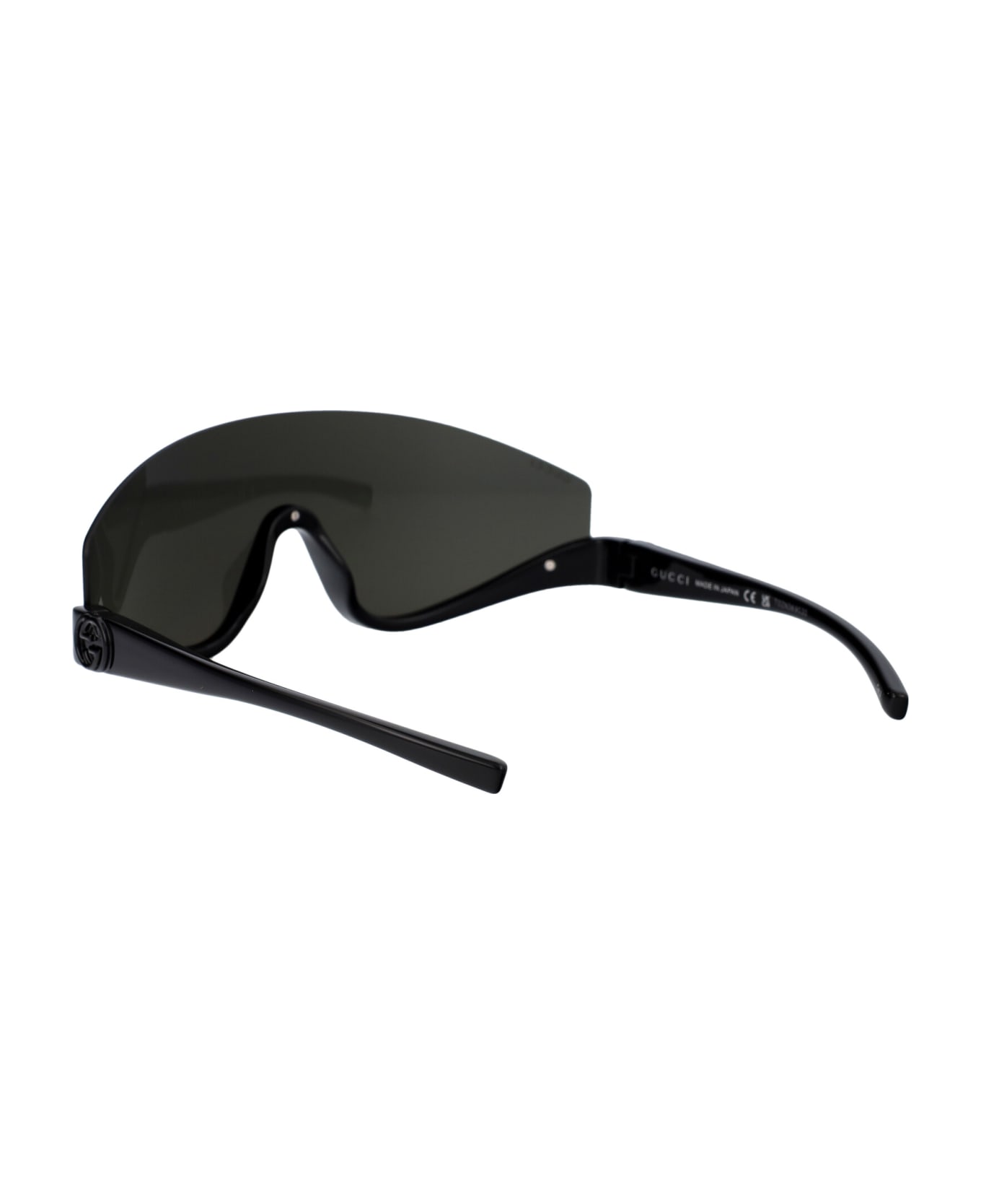 Gucci Eyewear Gg1650s Sunglasses - 001 BLACK BLACK GREY