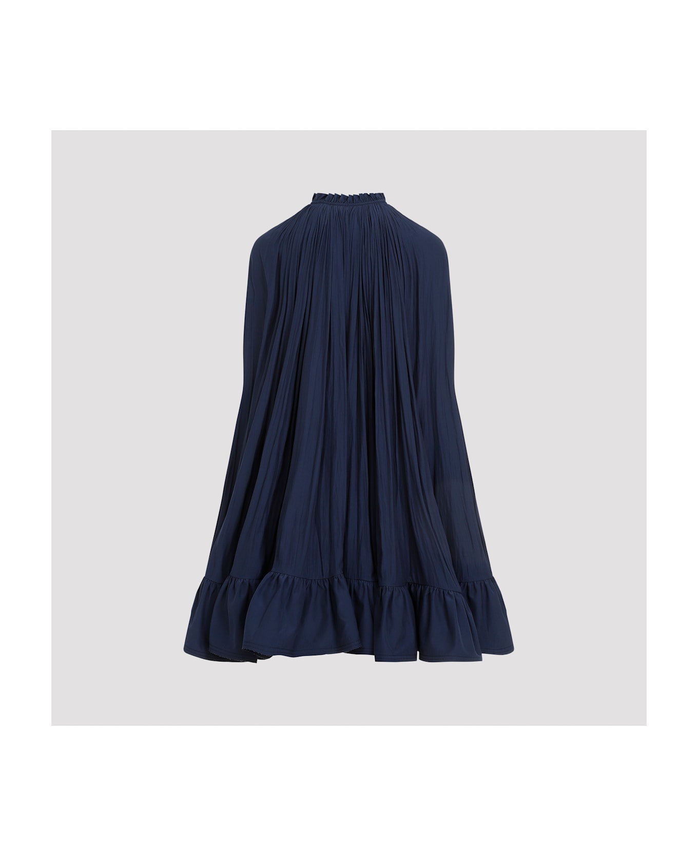 Lanvin Short Ruffle Dress - Blue