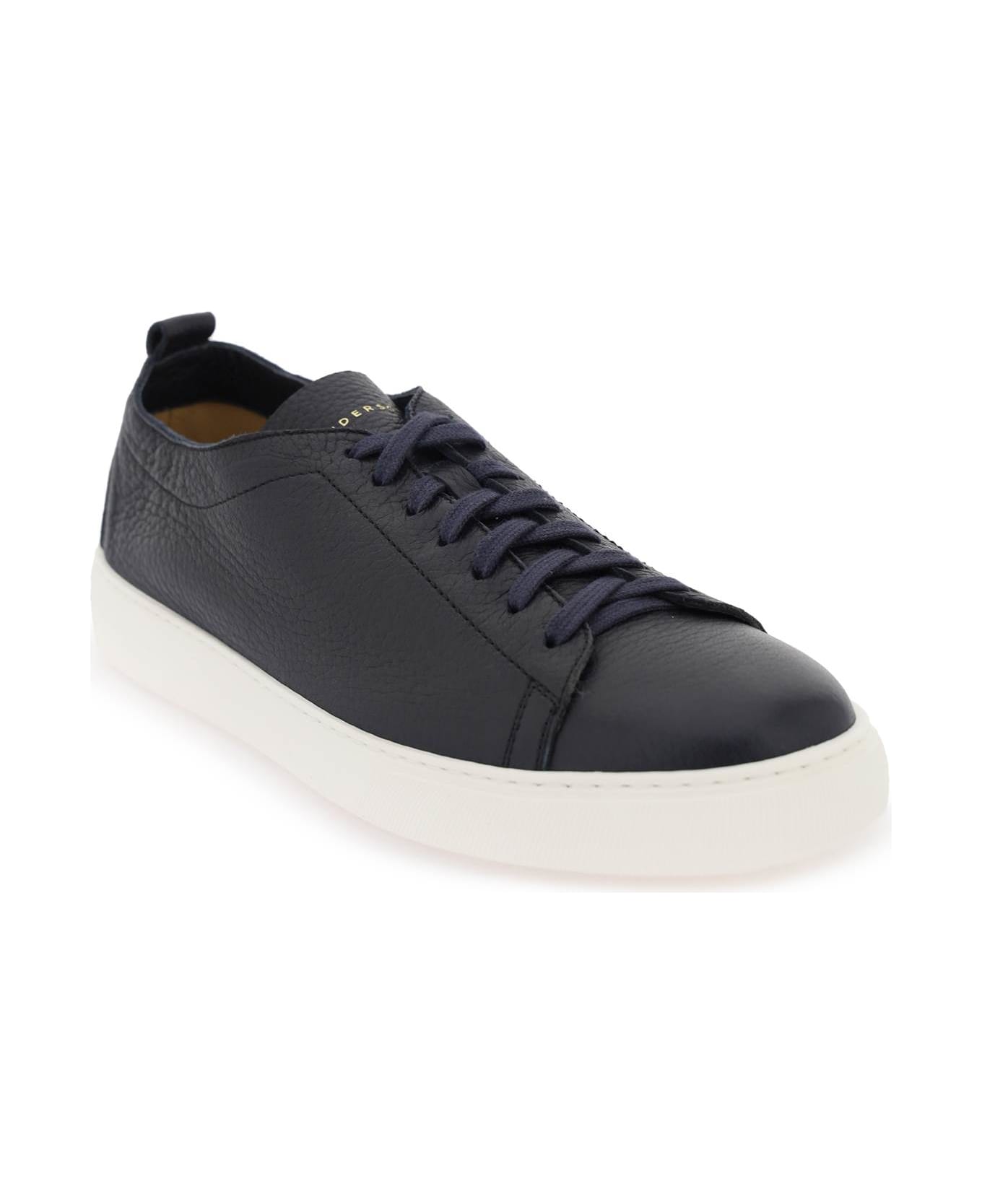 Henderson Baracco Leather Sneakers - BLUE RIVIERA (Blue)