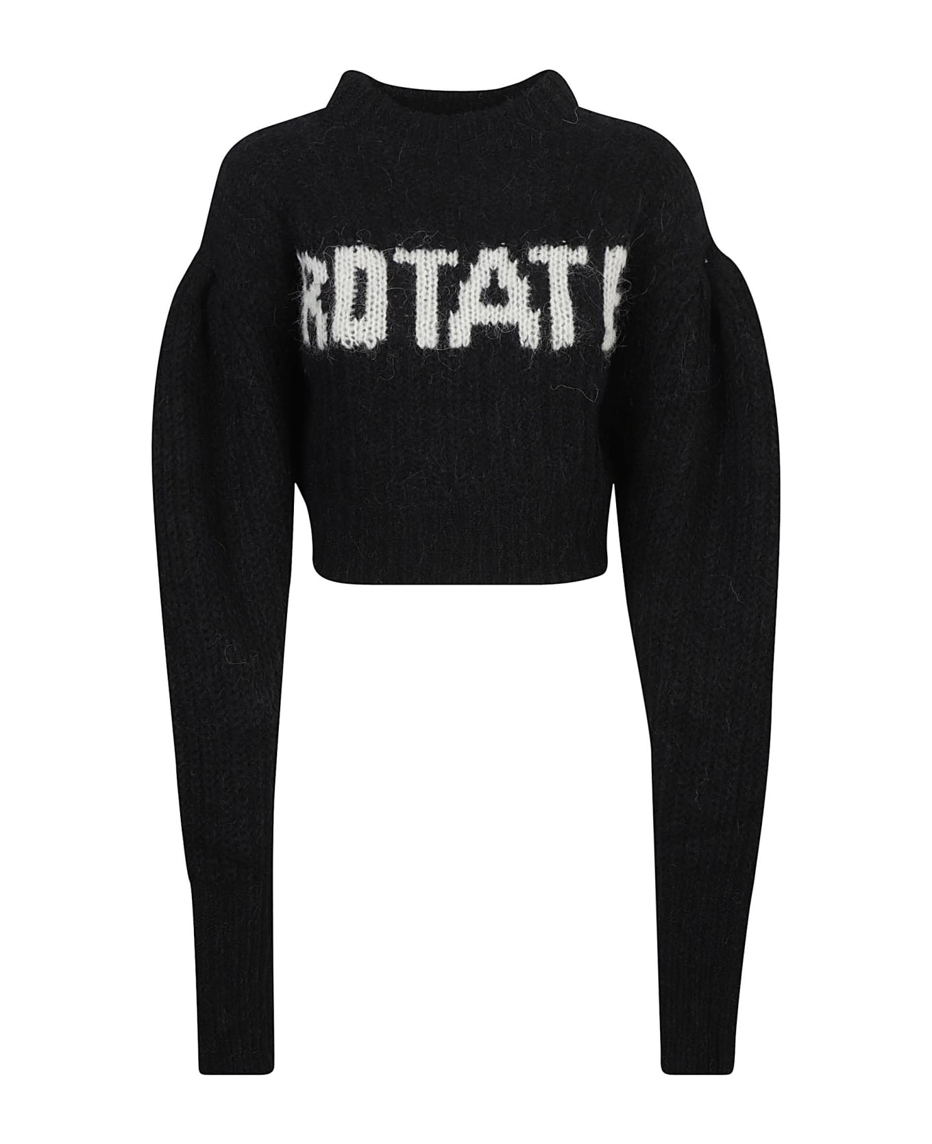 Rotate by Birger Christensen Knitted Sweater - Black