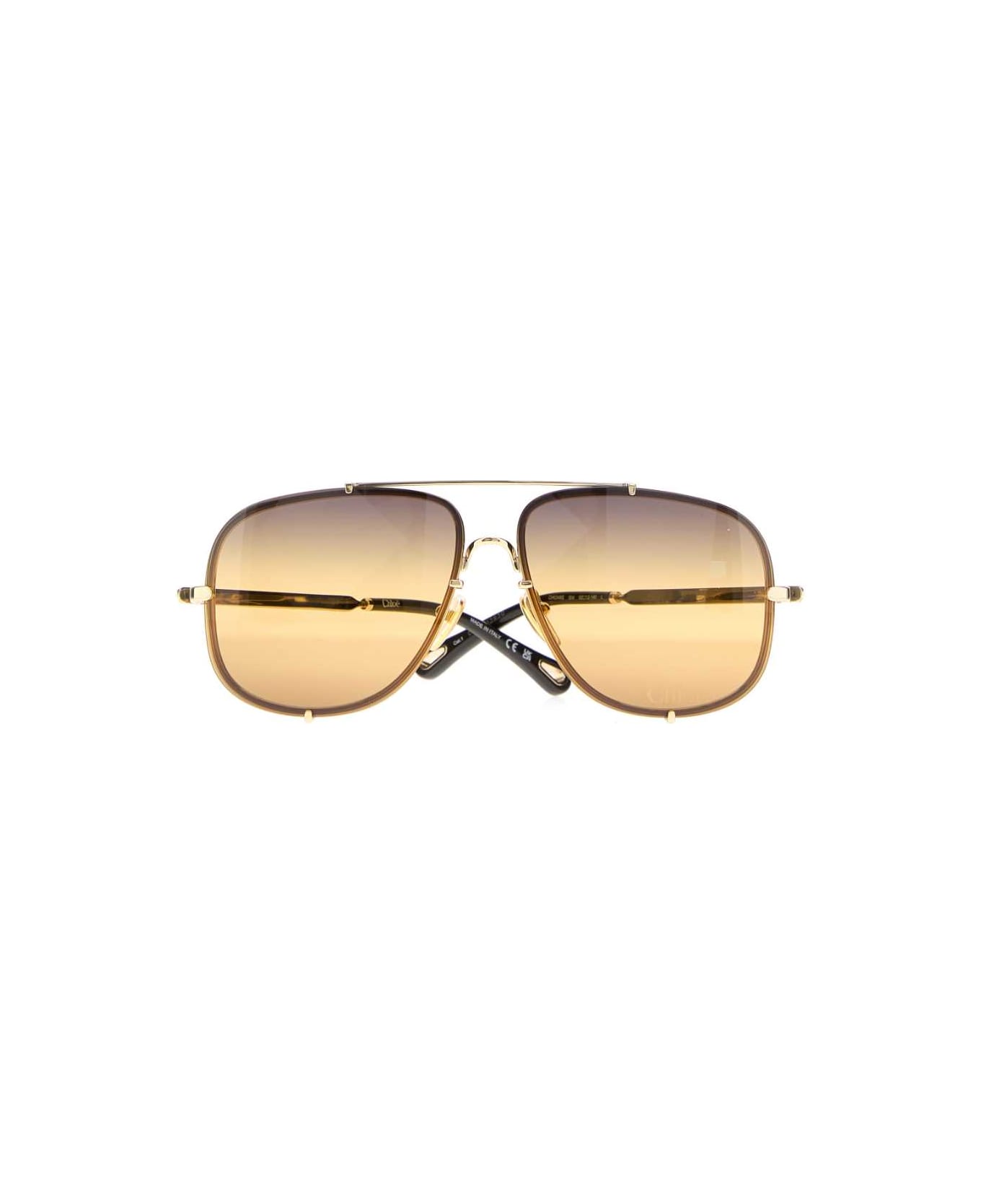 Chloé Platinum Metal Sunglasses - 62