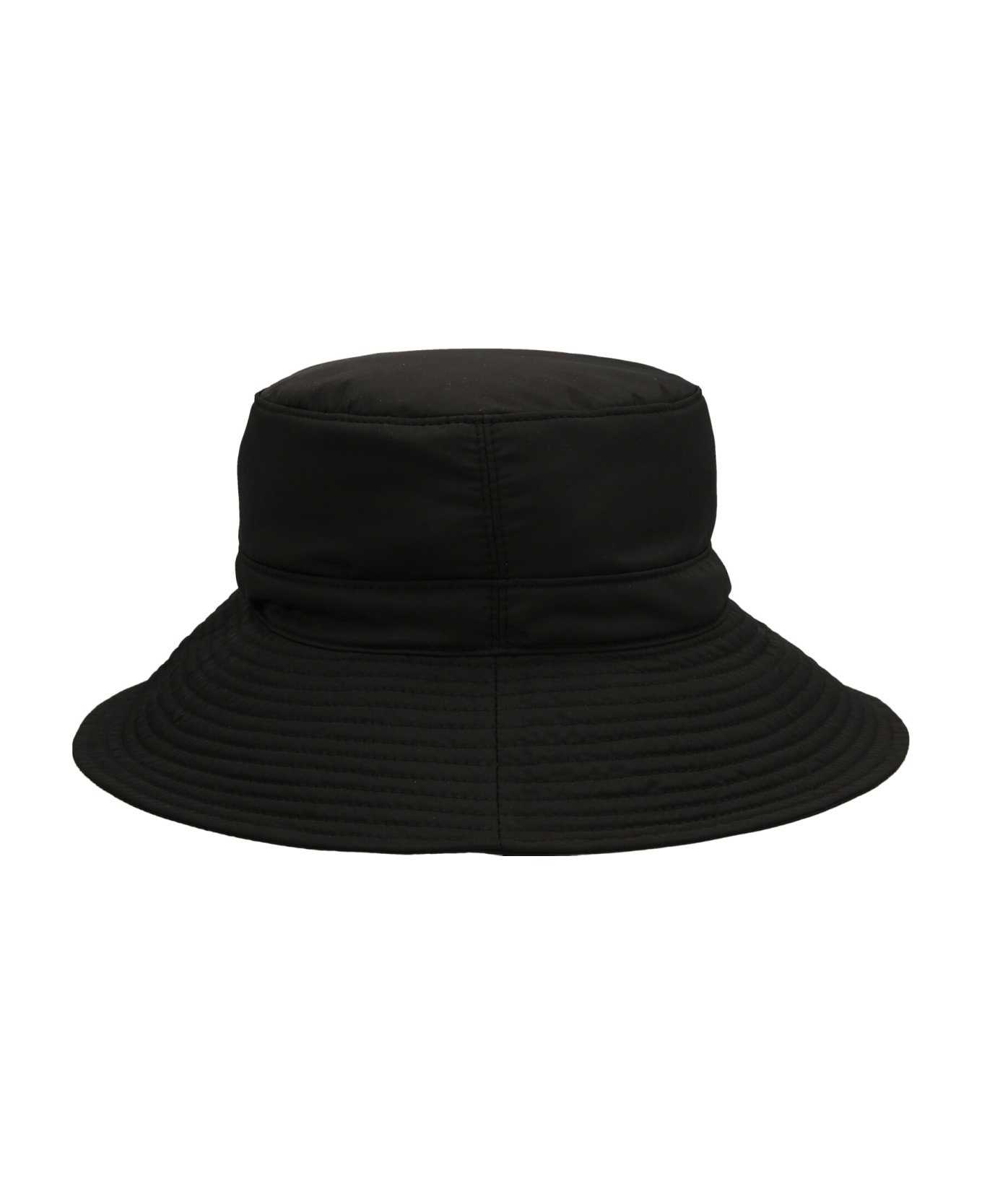Ganni Logo Bucket Hat - Black  