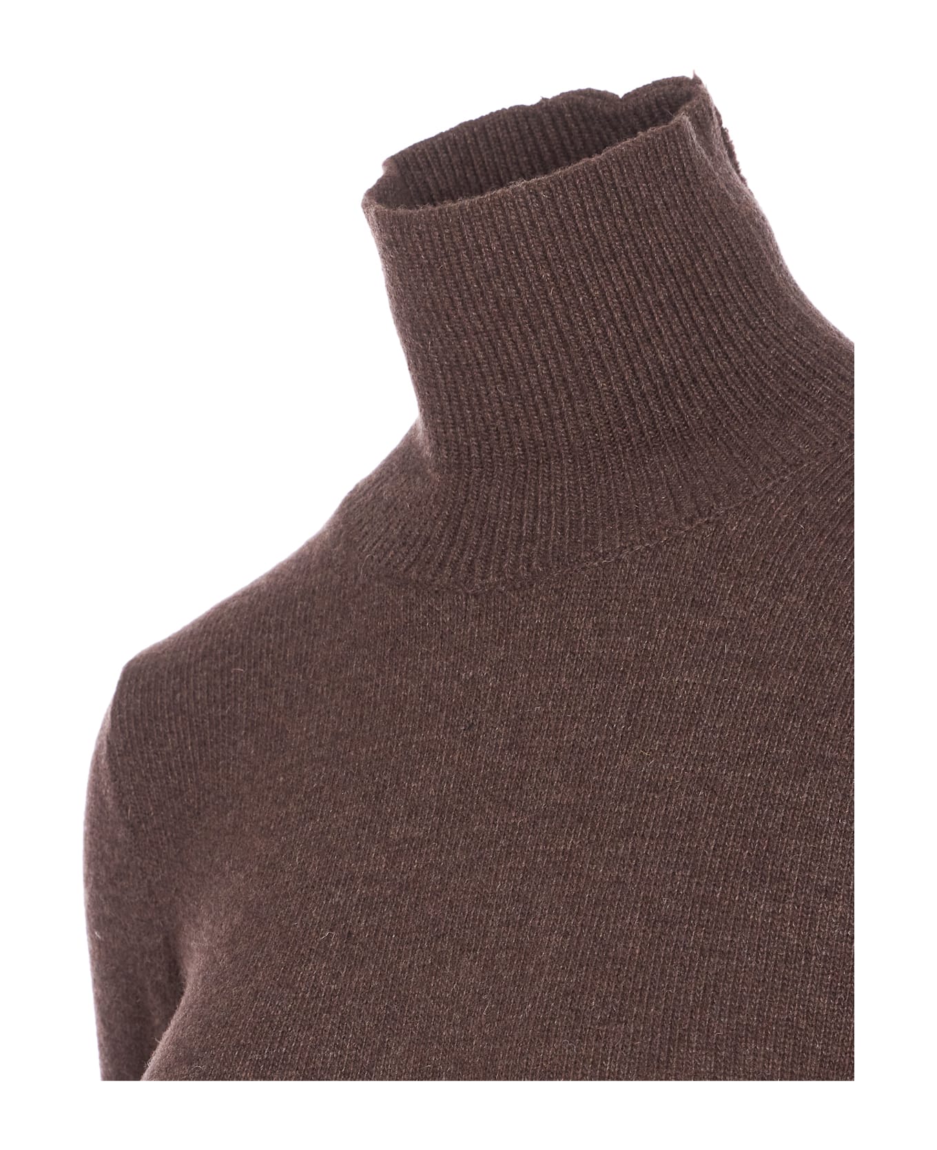 MM6 Maison Margiela Knitted Dress - BROWN