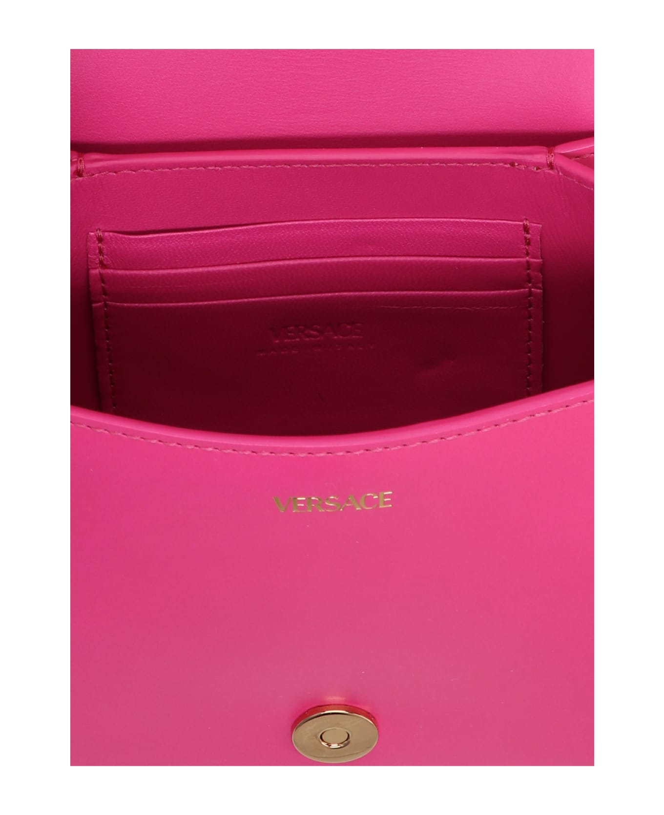 Versace Greca Goddess Shoulder Bag - Pink トートバッグ