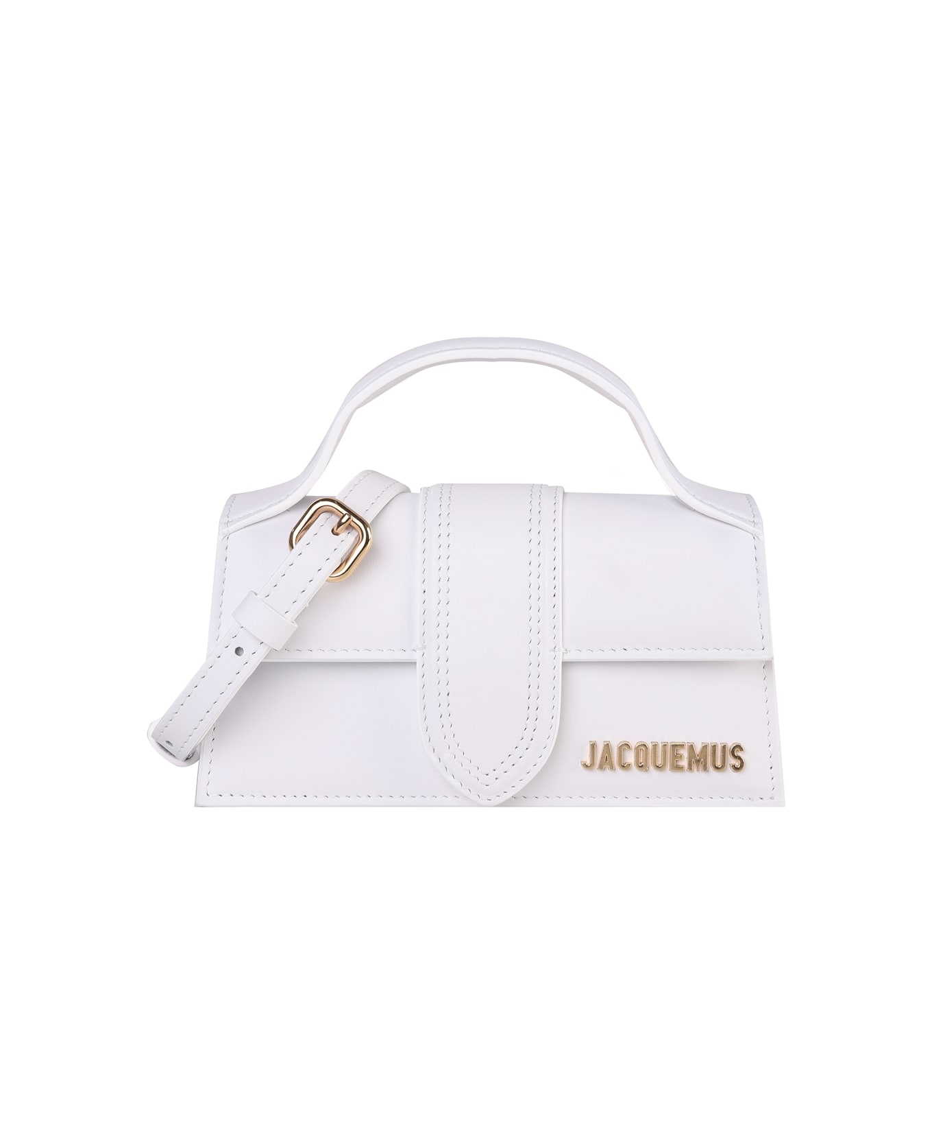 Jacquemus Le Bambino Leather Bag - White