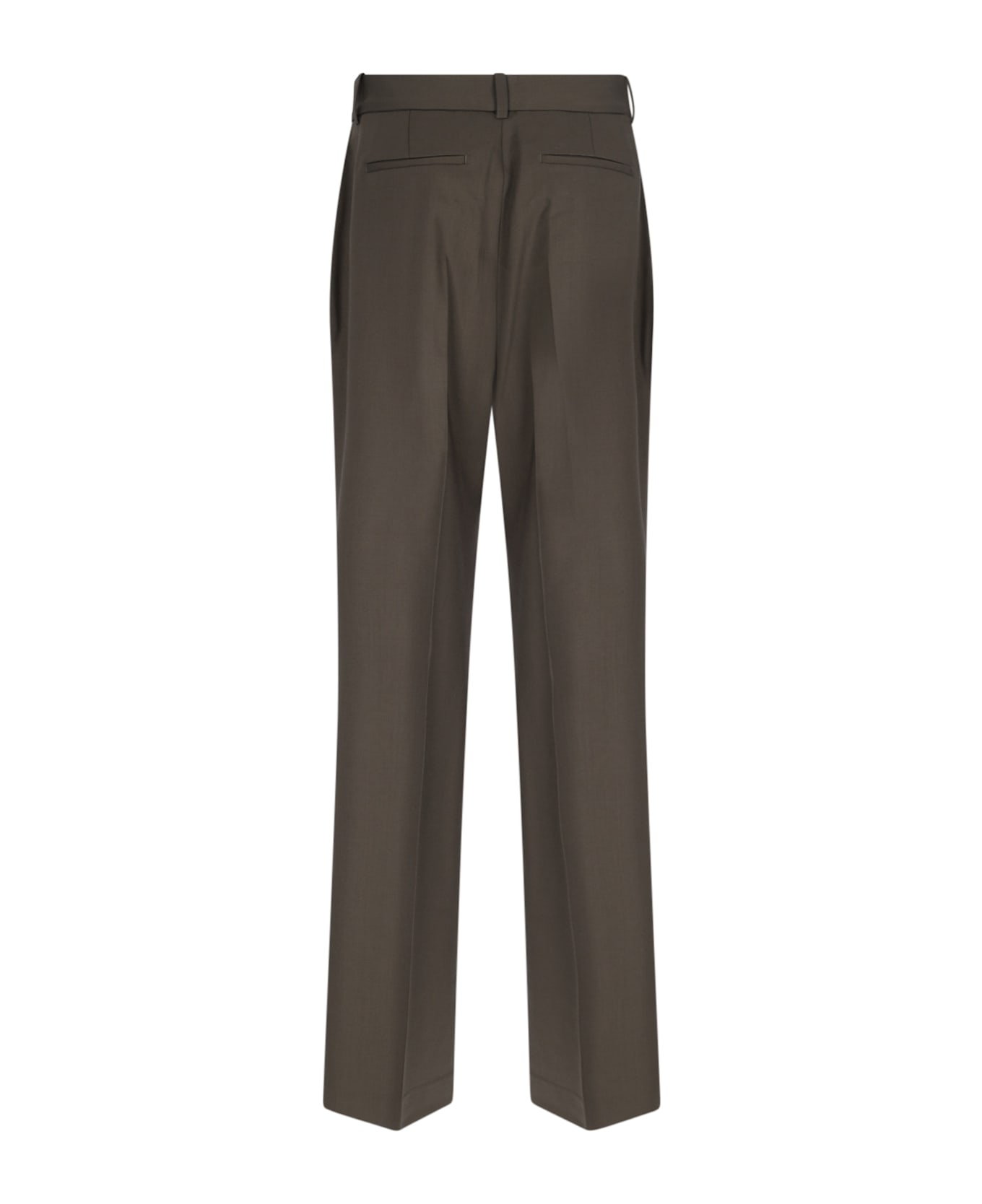 Róhe Relaxed Trousers - Brown