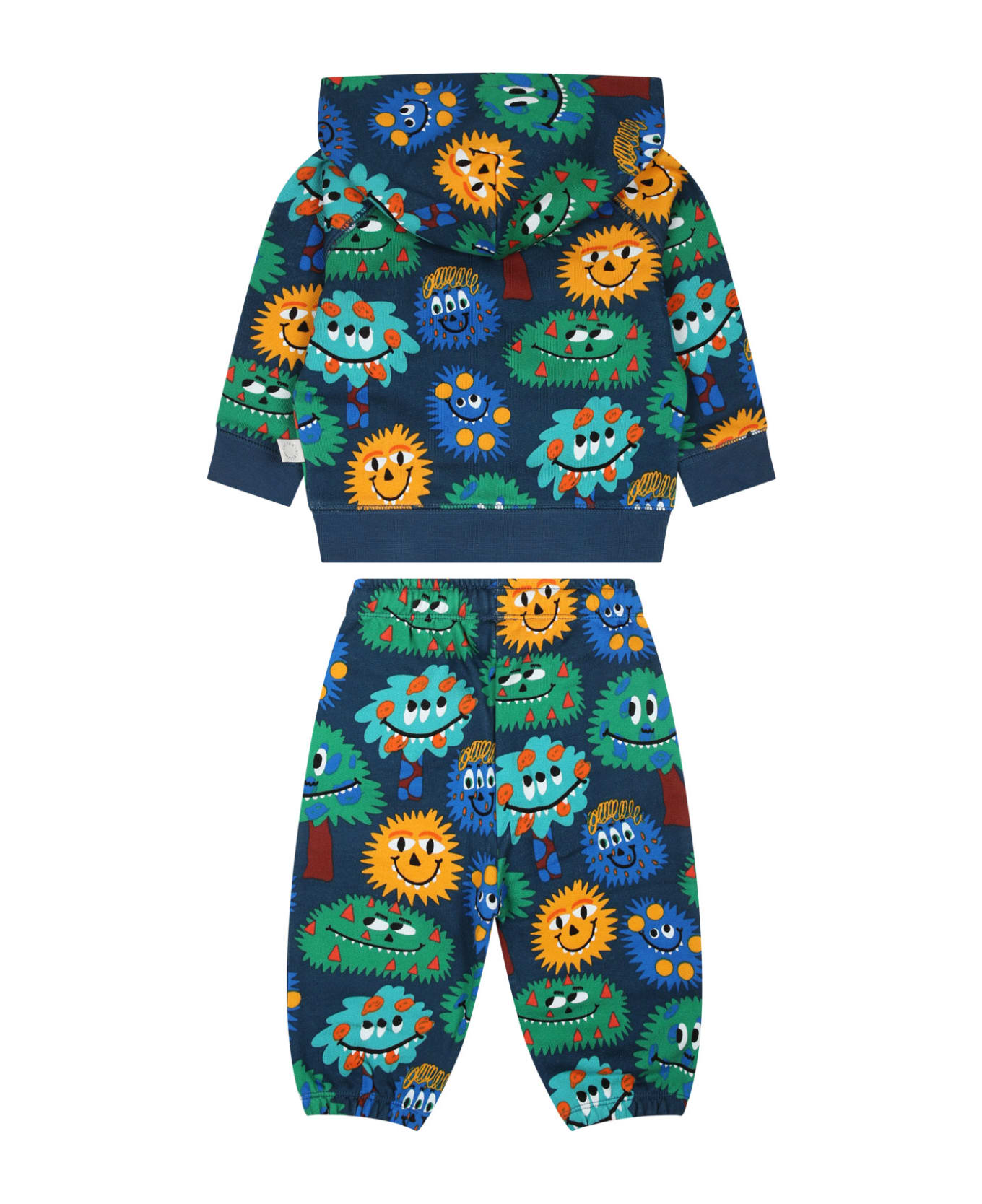 Stella McCartney Kids Multicolor Set For Baby Boy With All-over Print - Multicolor ボトムス