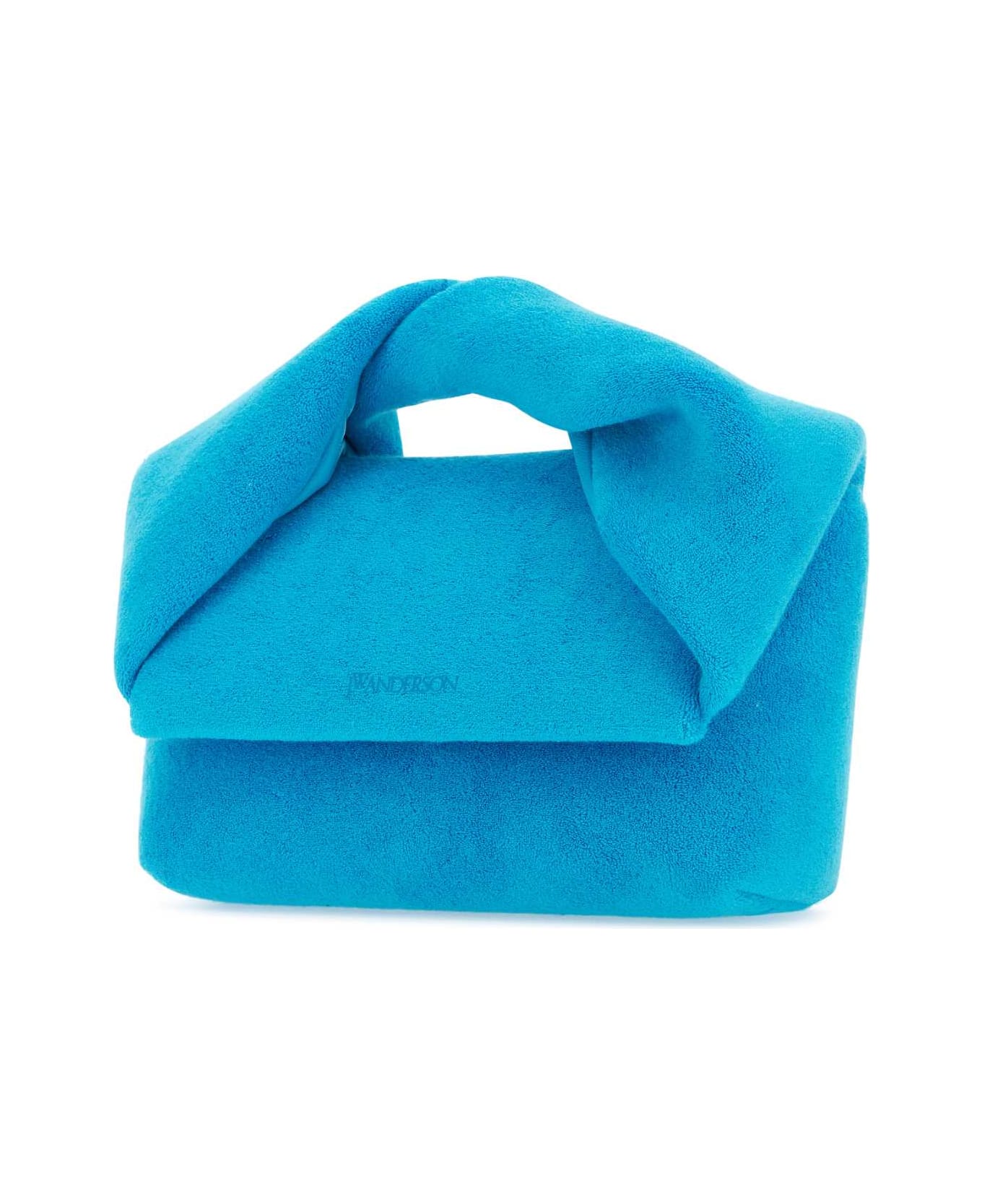 J.W. Anderson Turquoise Fabric Midi Twister Handbag - Blue