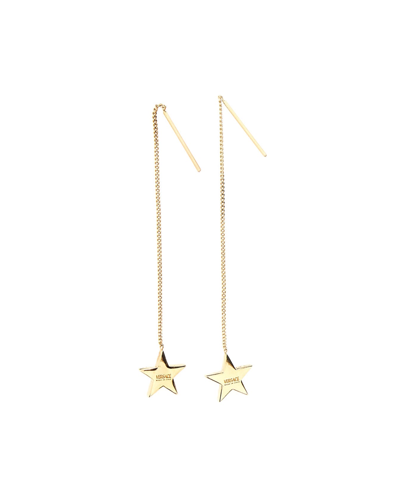 Versace Star Earrings - GOLD CRYSTAL