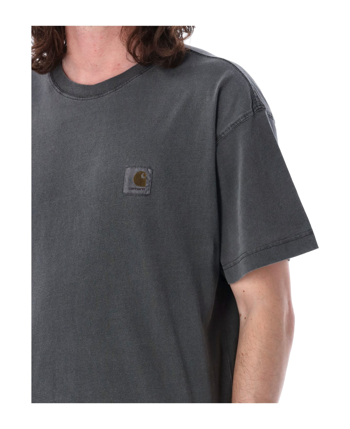 Carhartt S/s Nelson T-shirt - CHARCOAL GARMENT DYED
