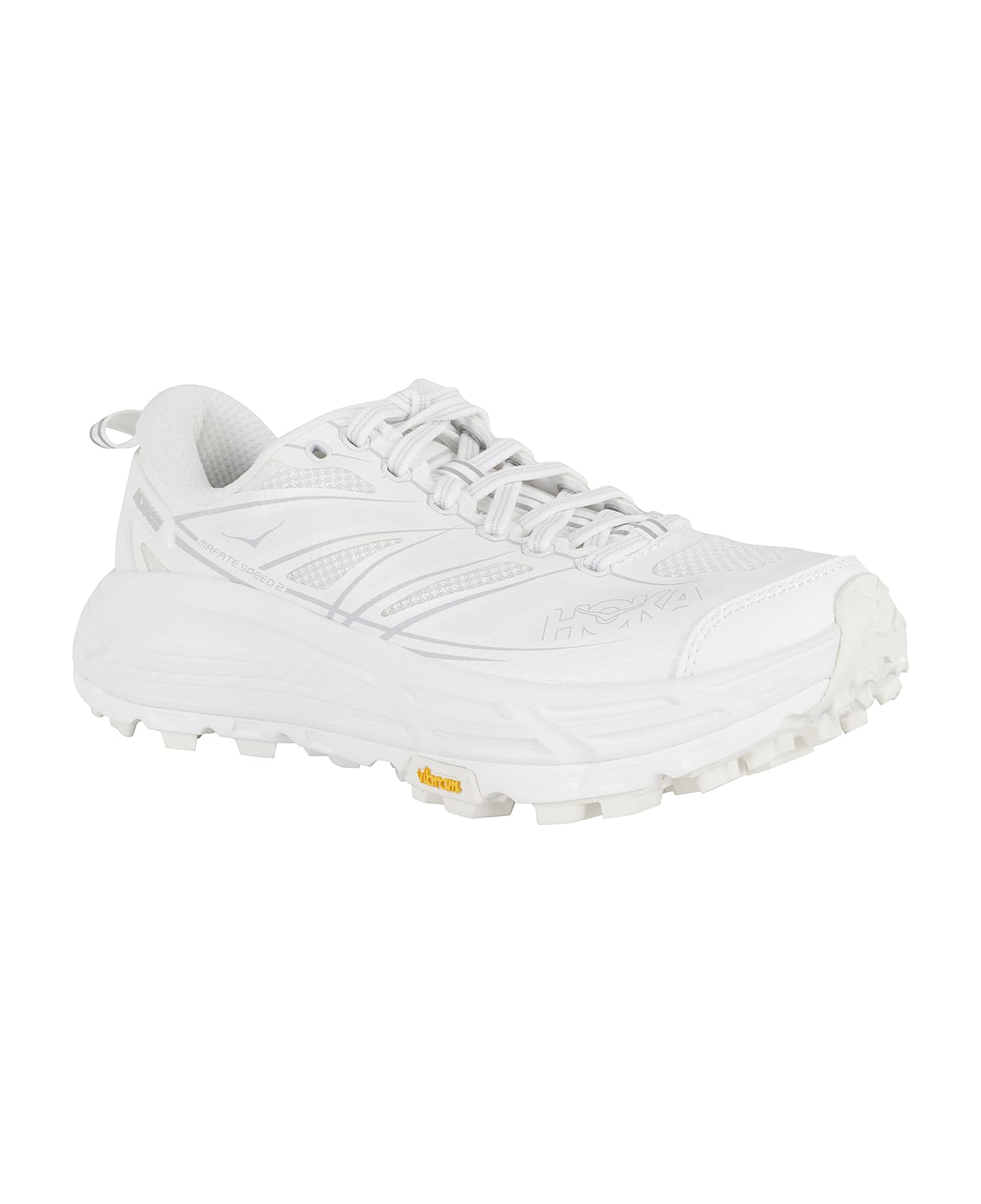 Hoka U Mafate Speed 2 - White Lunar Lock
