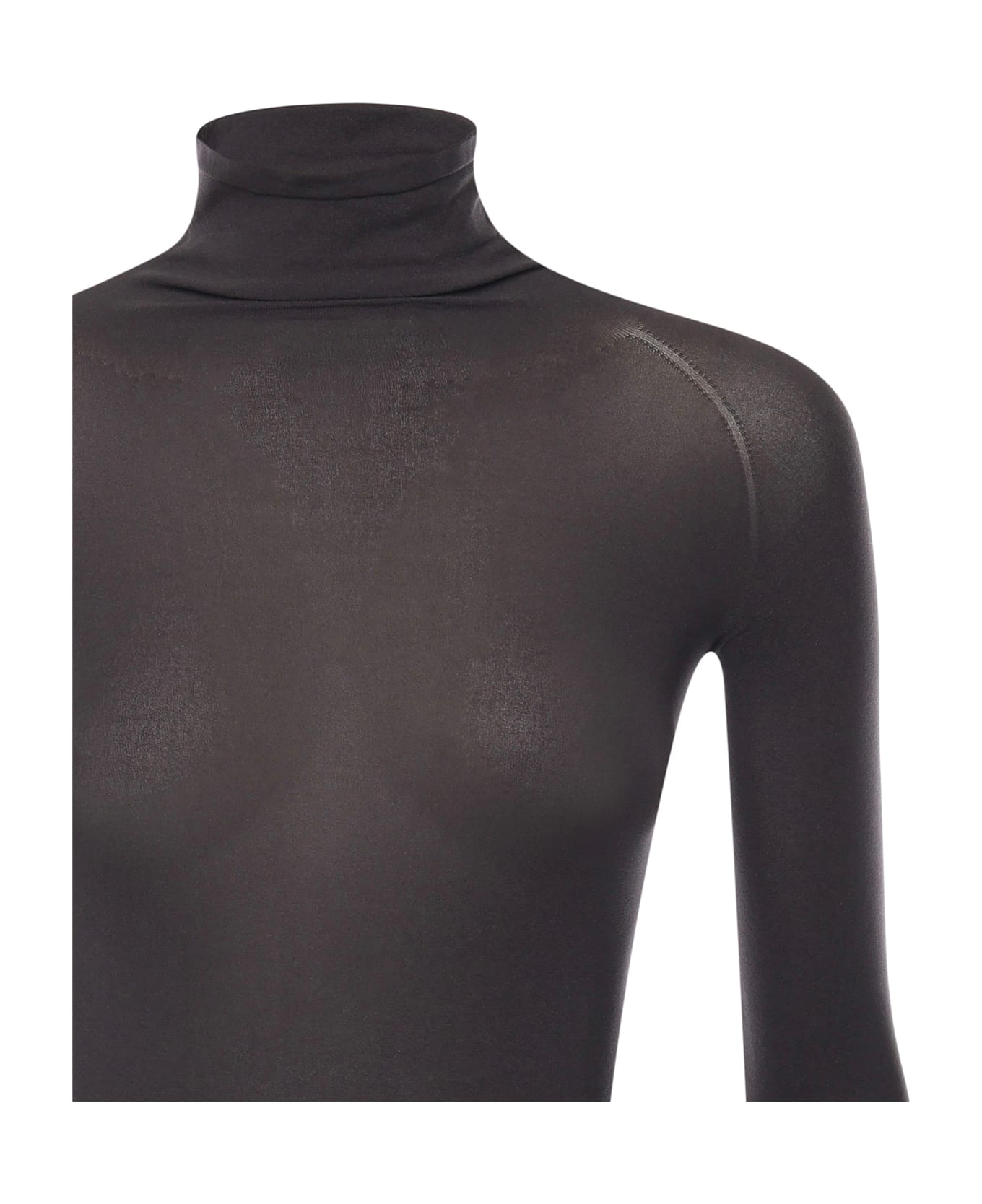 Alaia High-neck Second Skin Bodysuit - Grey