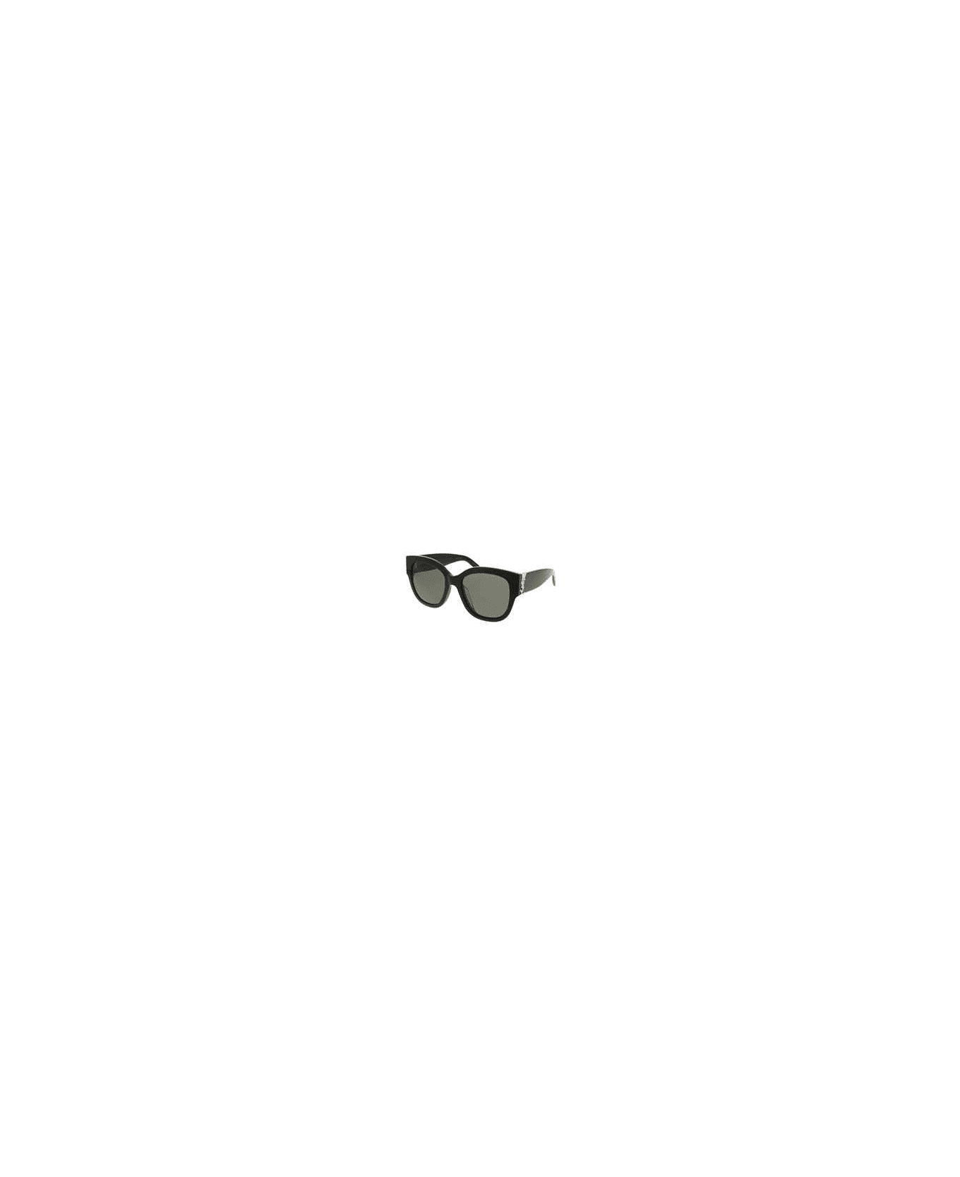 Saint Laurent Eyewear SL M95/F Eyewear - Black Black Grey