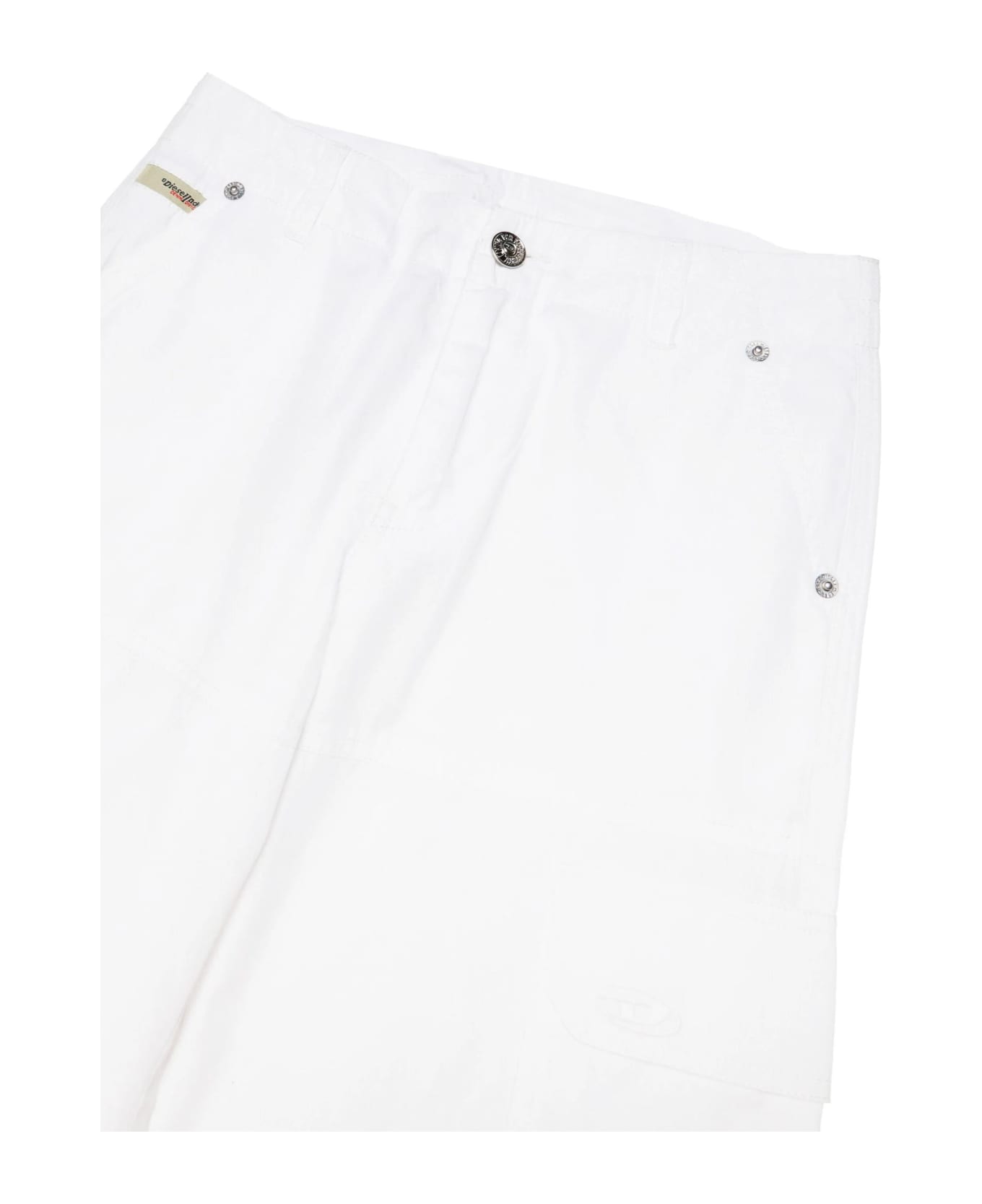 Diesel Trousers White - White ボトムス