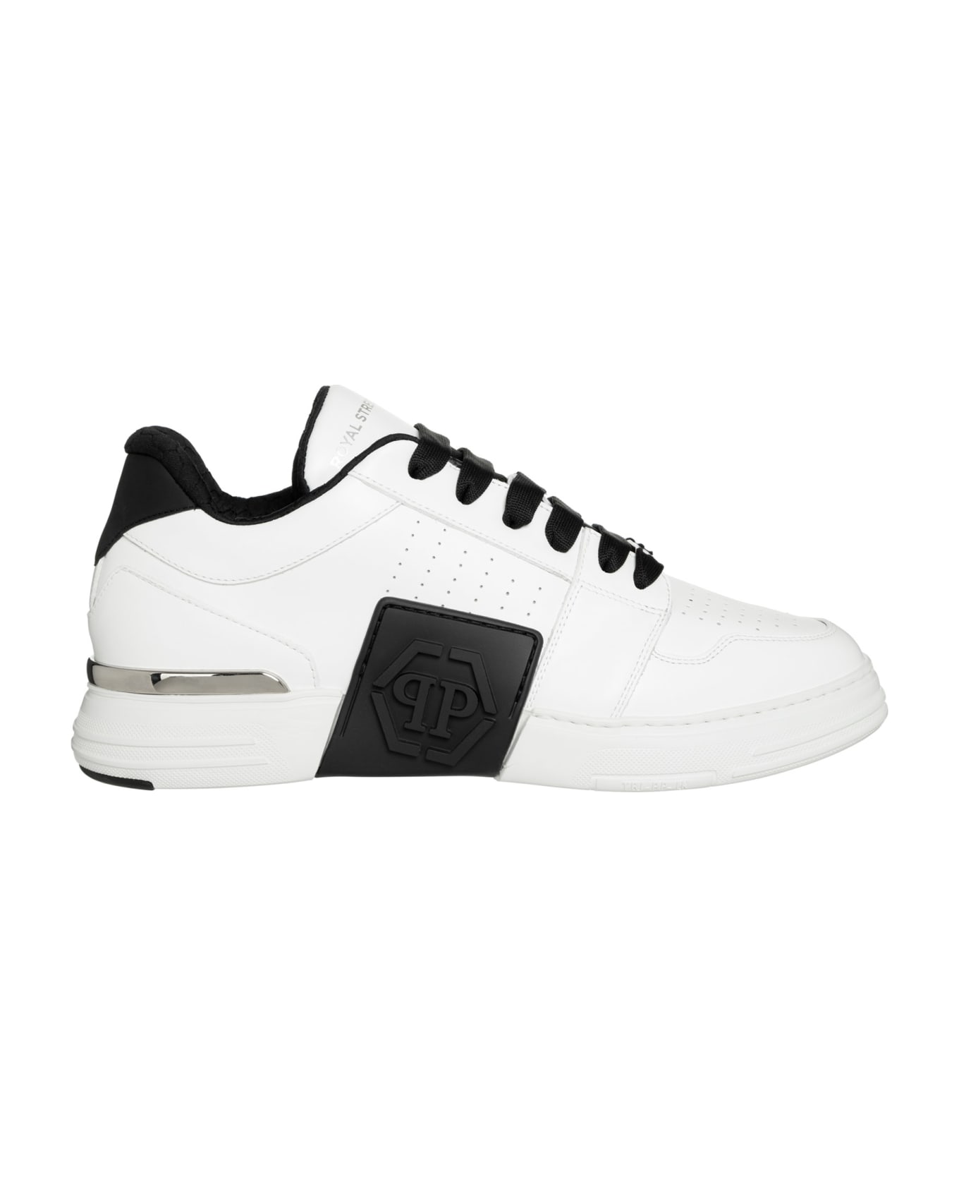 Philipp Plein Leather Sneakers - Nero