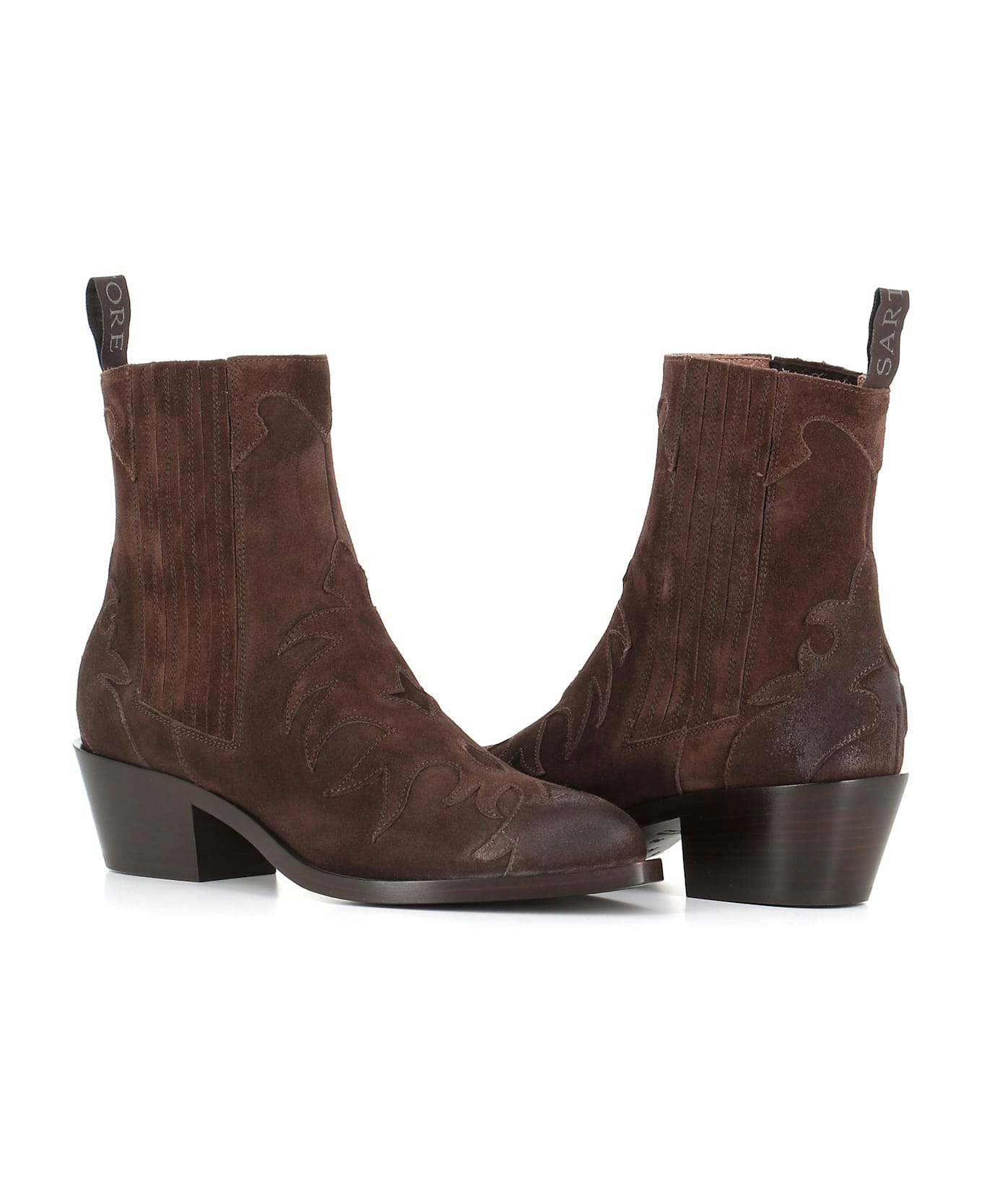 Sartore Texan Boot Sr3645u8 - Brown