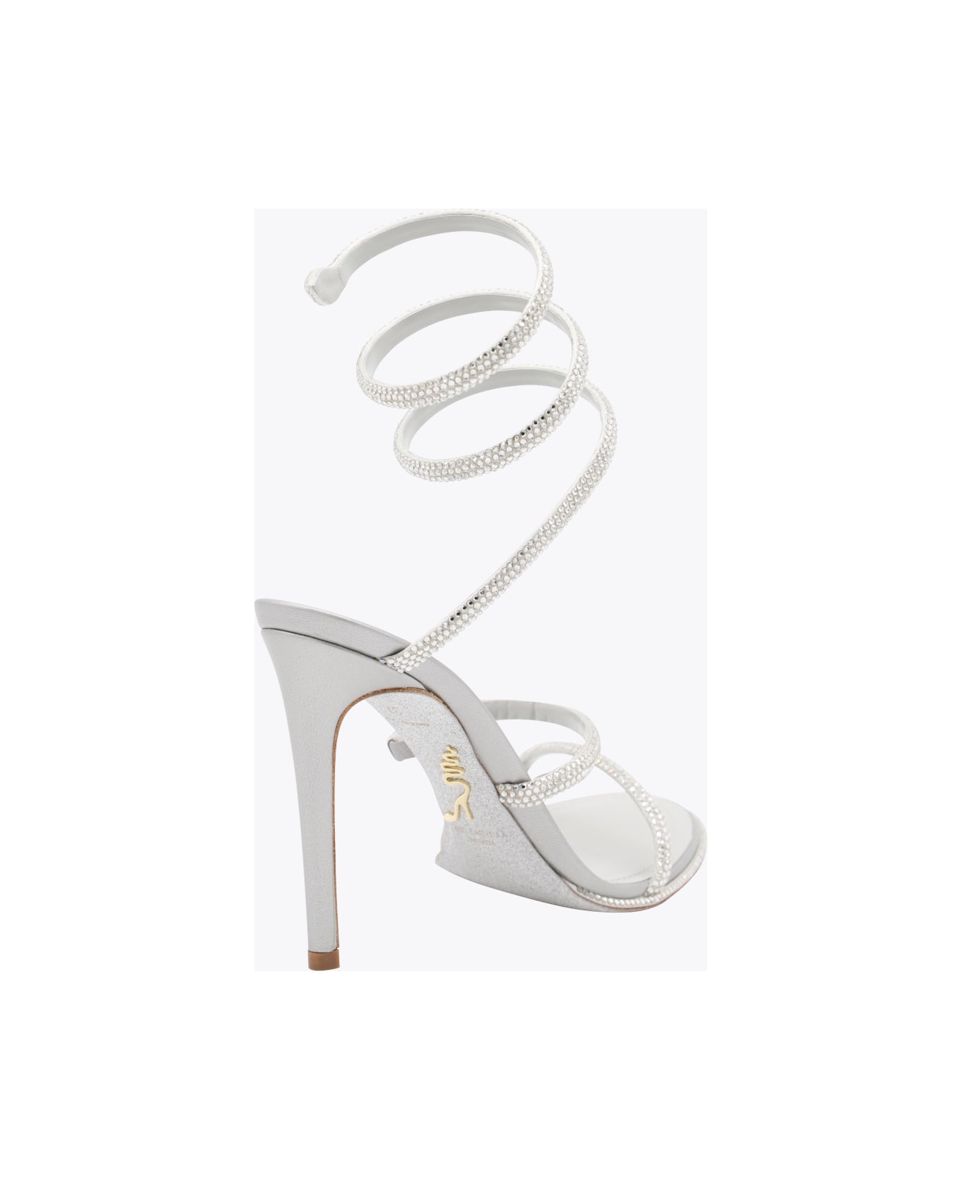 René Caovilla Silver Sandals - Silver