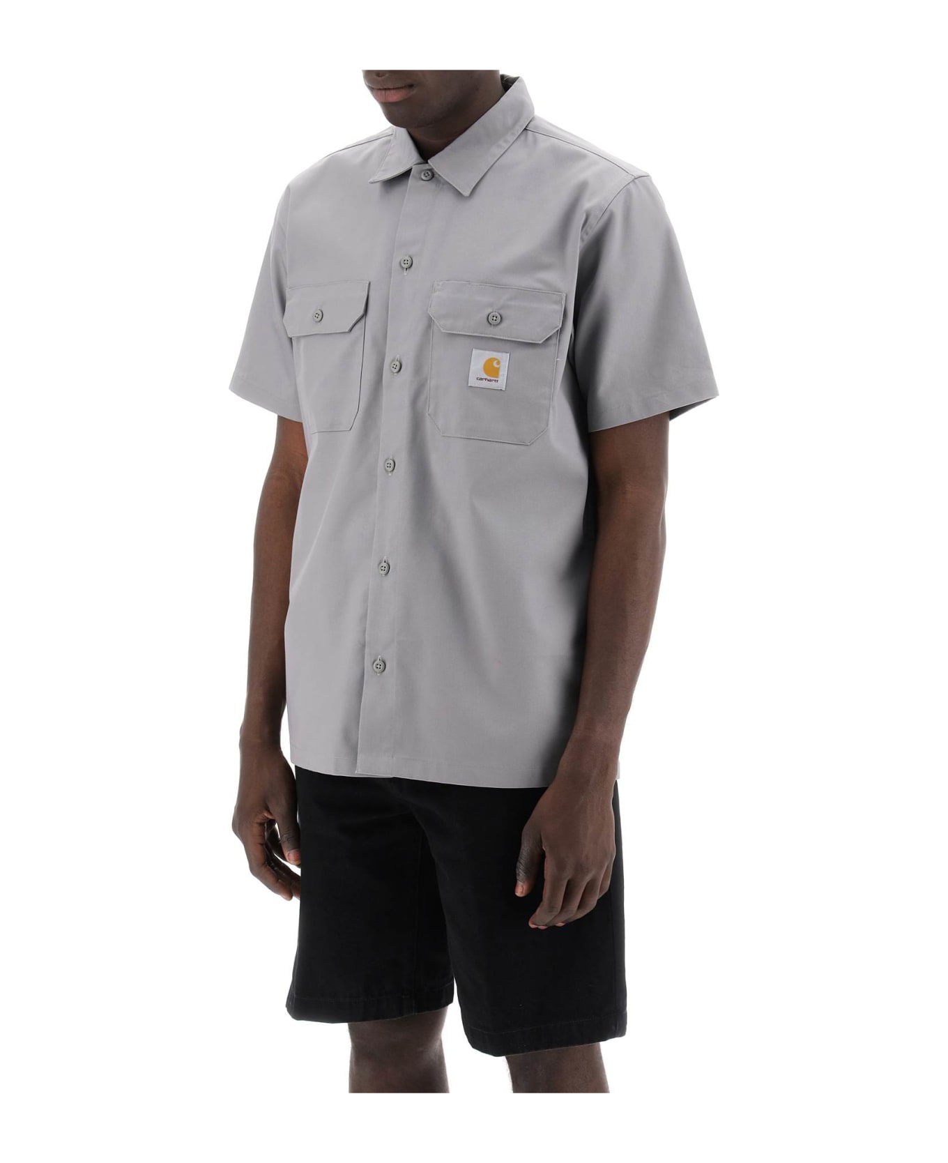 Carhartt Short-sleeved S/s Master Shirt - MARENGO (Grey)