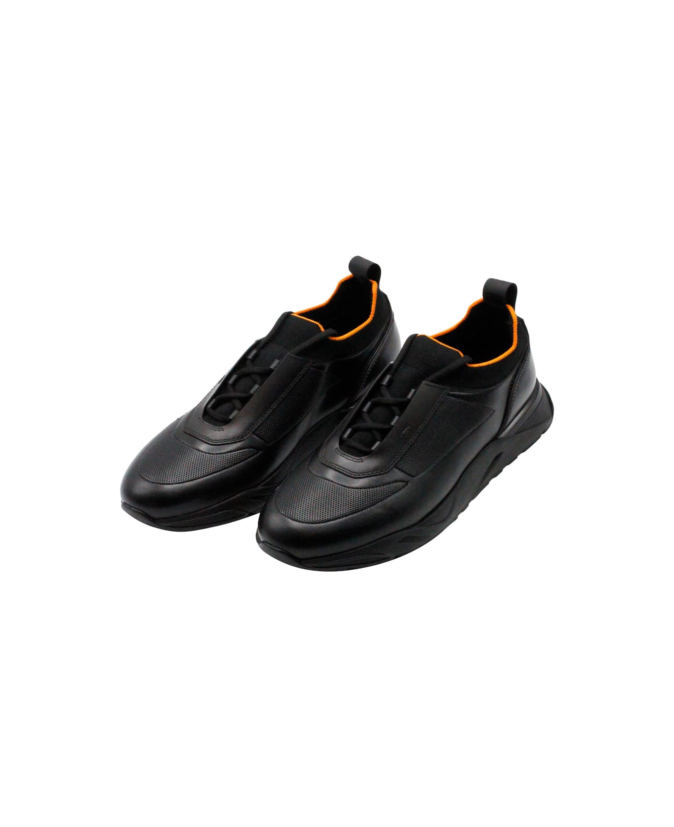 Santoni Sneakers - Black