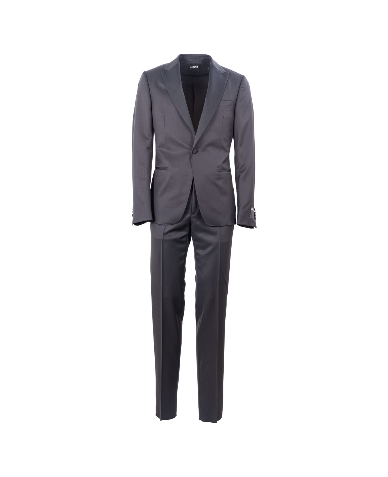 Zegna Dresses Black - Black