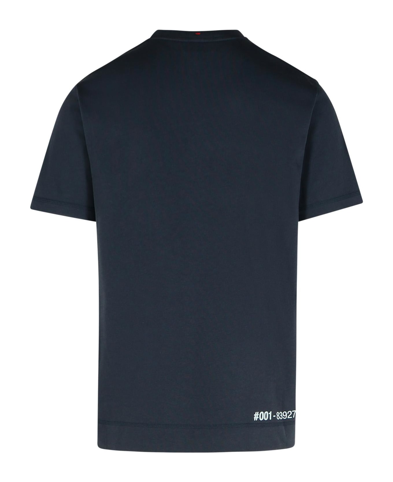 Moncler Grenoble Navy Cotton T-shirt - Navy