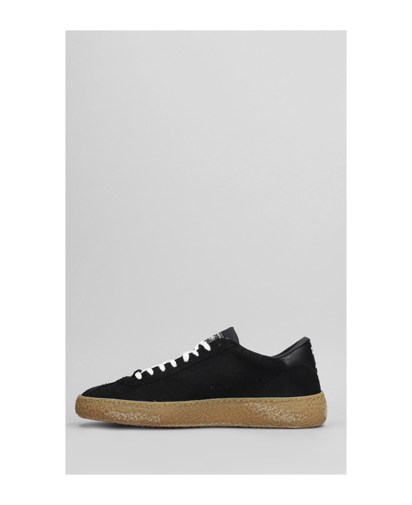 Puraai Sneakers In Black Suede - black