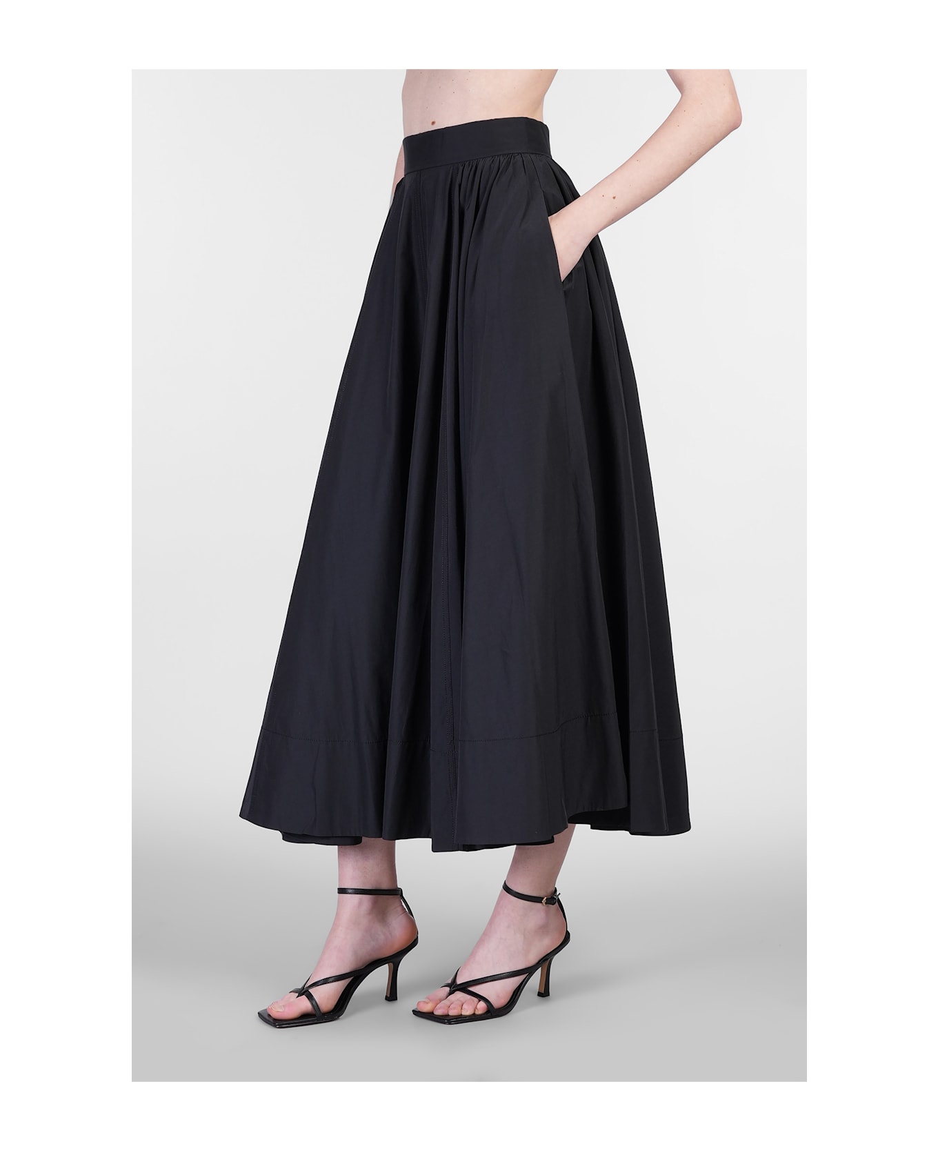 The Andamane Winona Skirt Skirt In Black Polyester - black