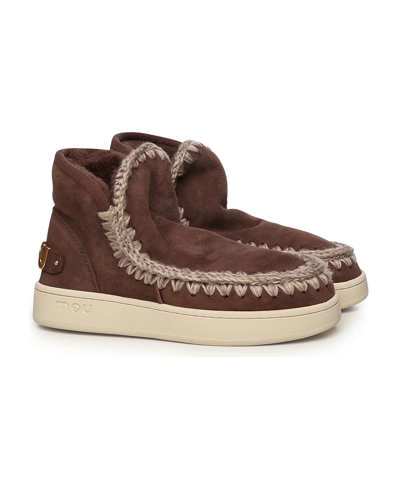 Mou New Eskimo Sneaker - BROWN PEPPER