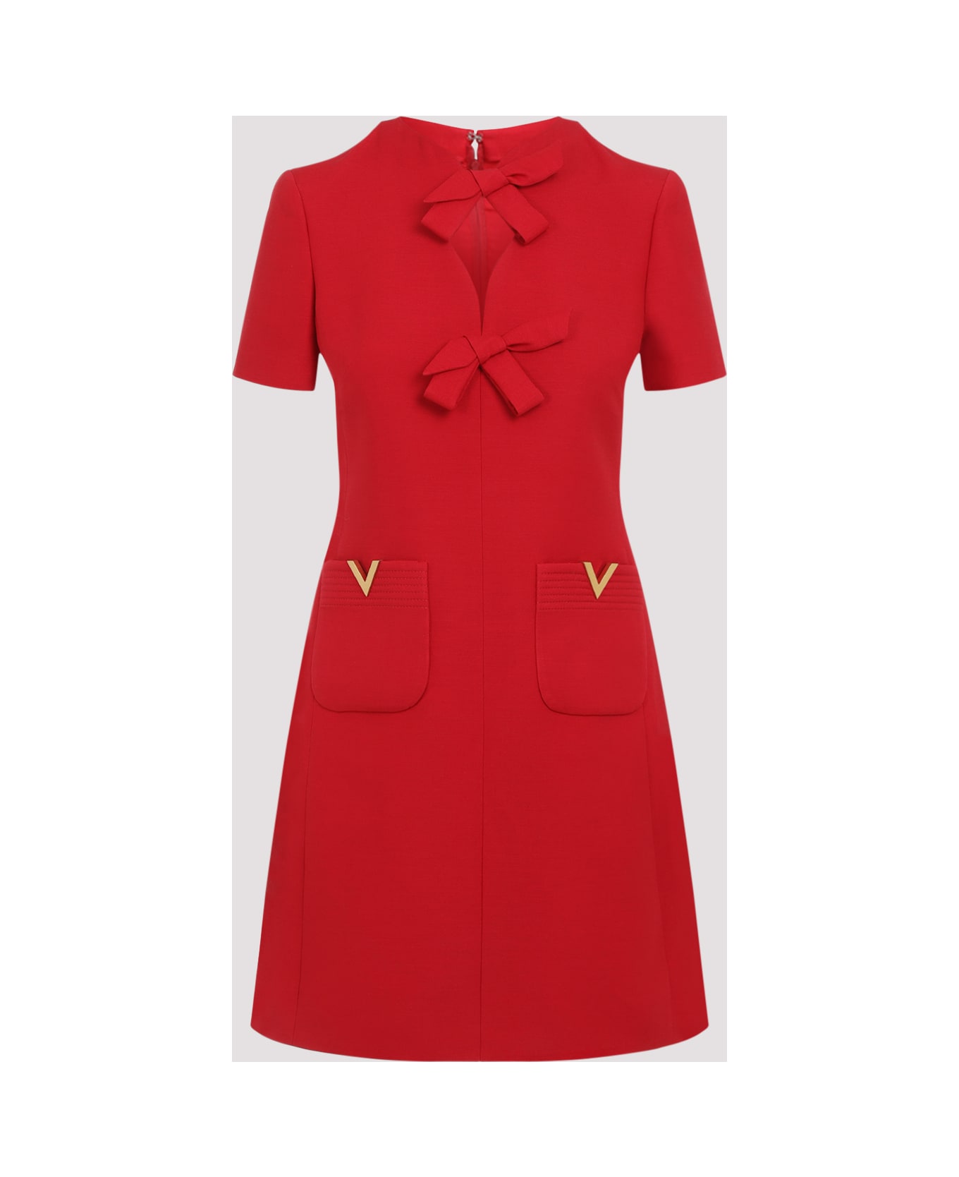 Valentino Virgin Wool Mini Dress - M Paris