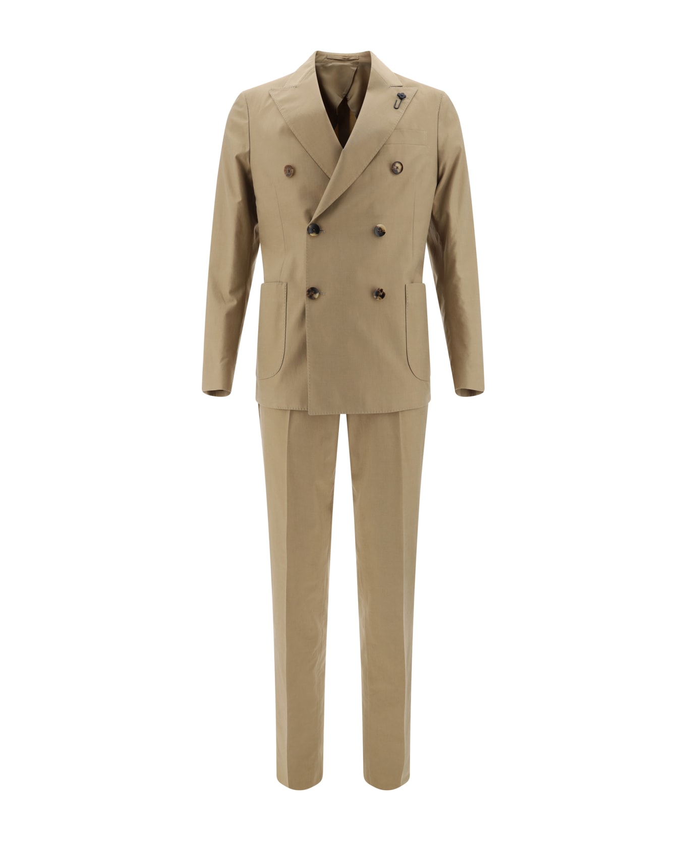Lardini Suits - Camel スーツ