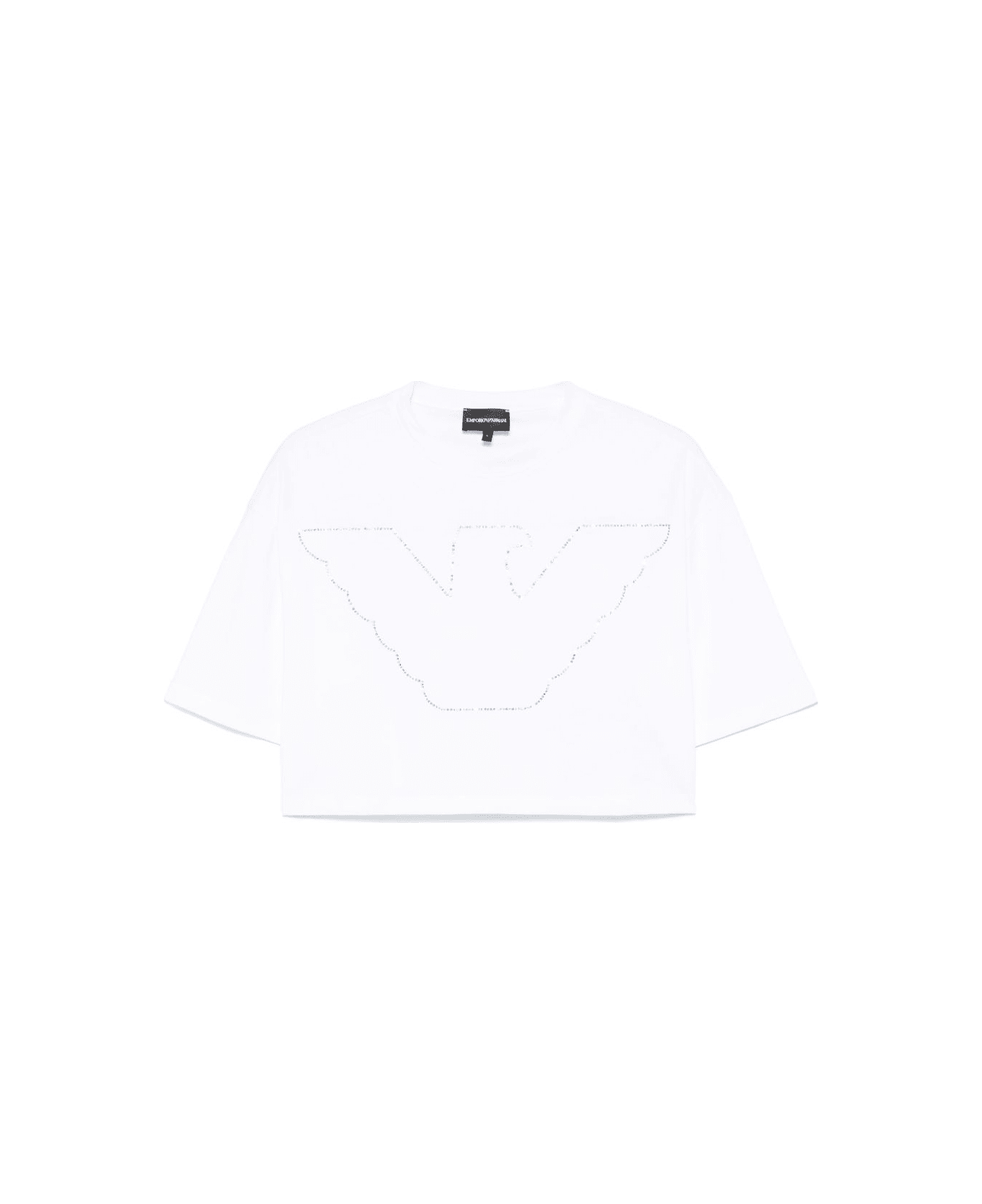 Emporio Armani Logo Cotton T-shirt - White