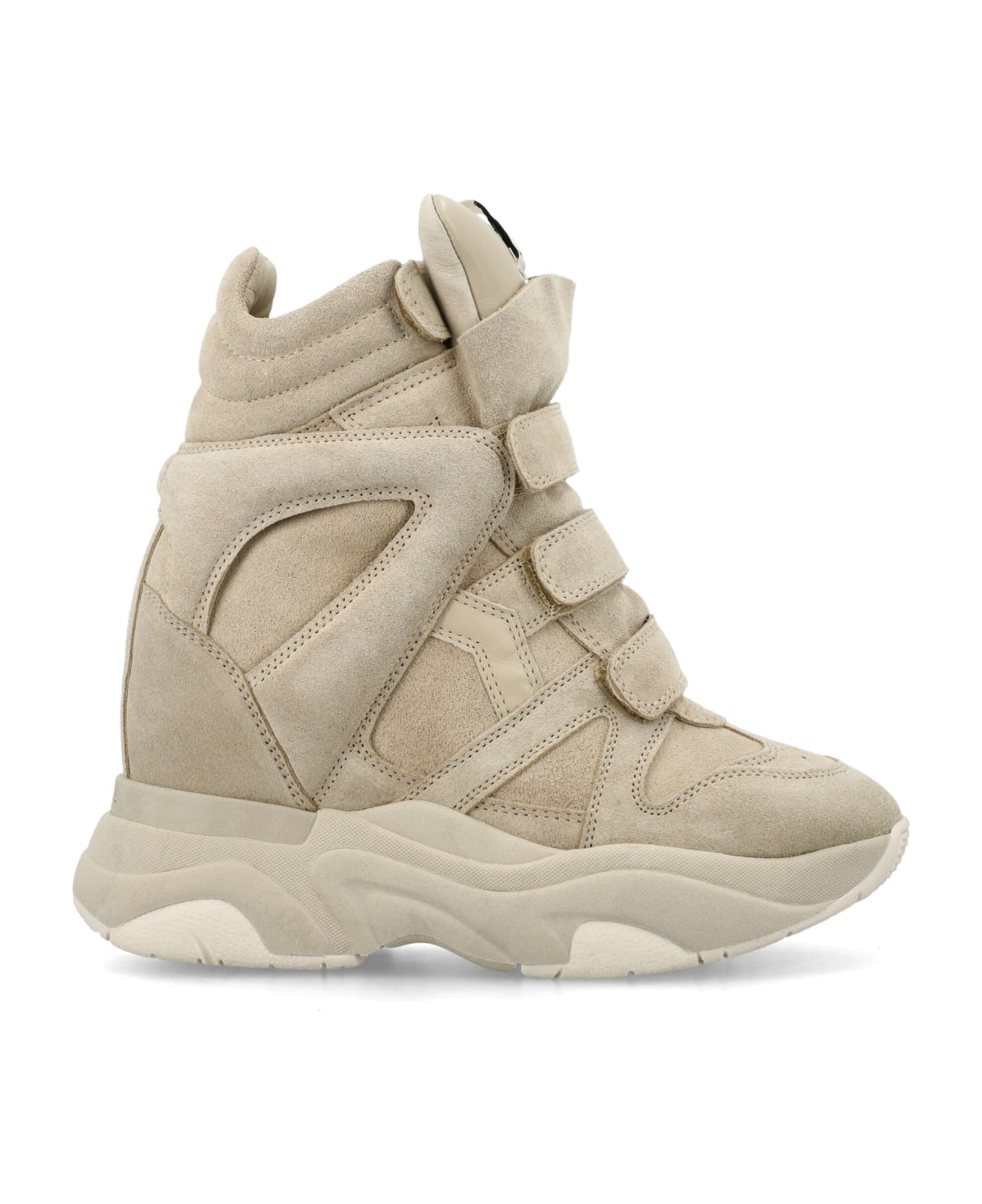 Isabel Marant Balskee High-top Sneakers - BEIGE