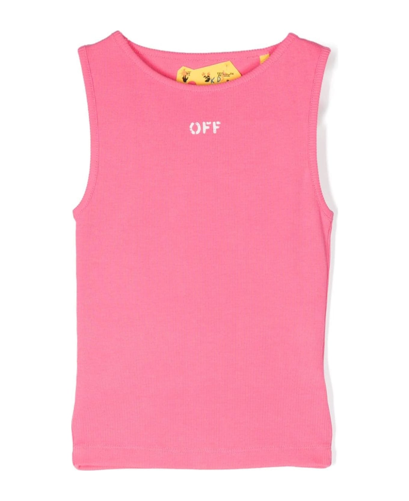 Off-White Off White Top Pink - Pink
