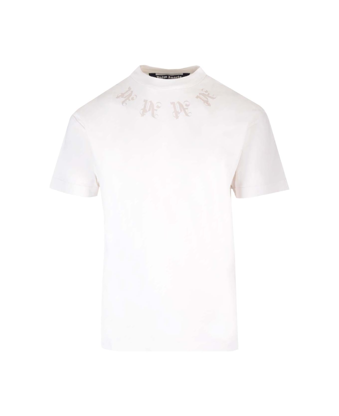 Palm Angels White T-shirt - White