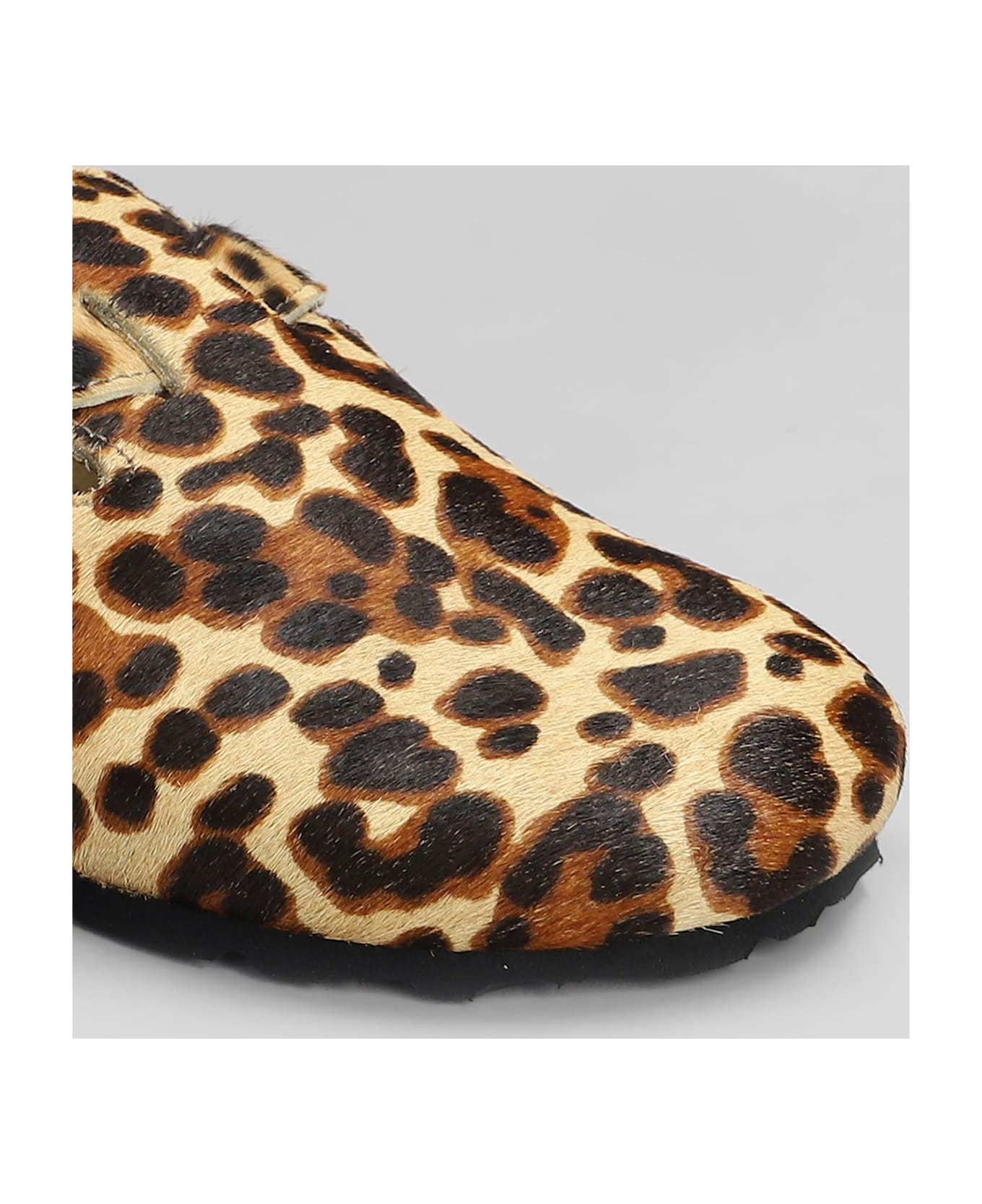 Cubanas Maria Slipper-mule In Animalier Pony Skin - Animalier