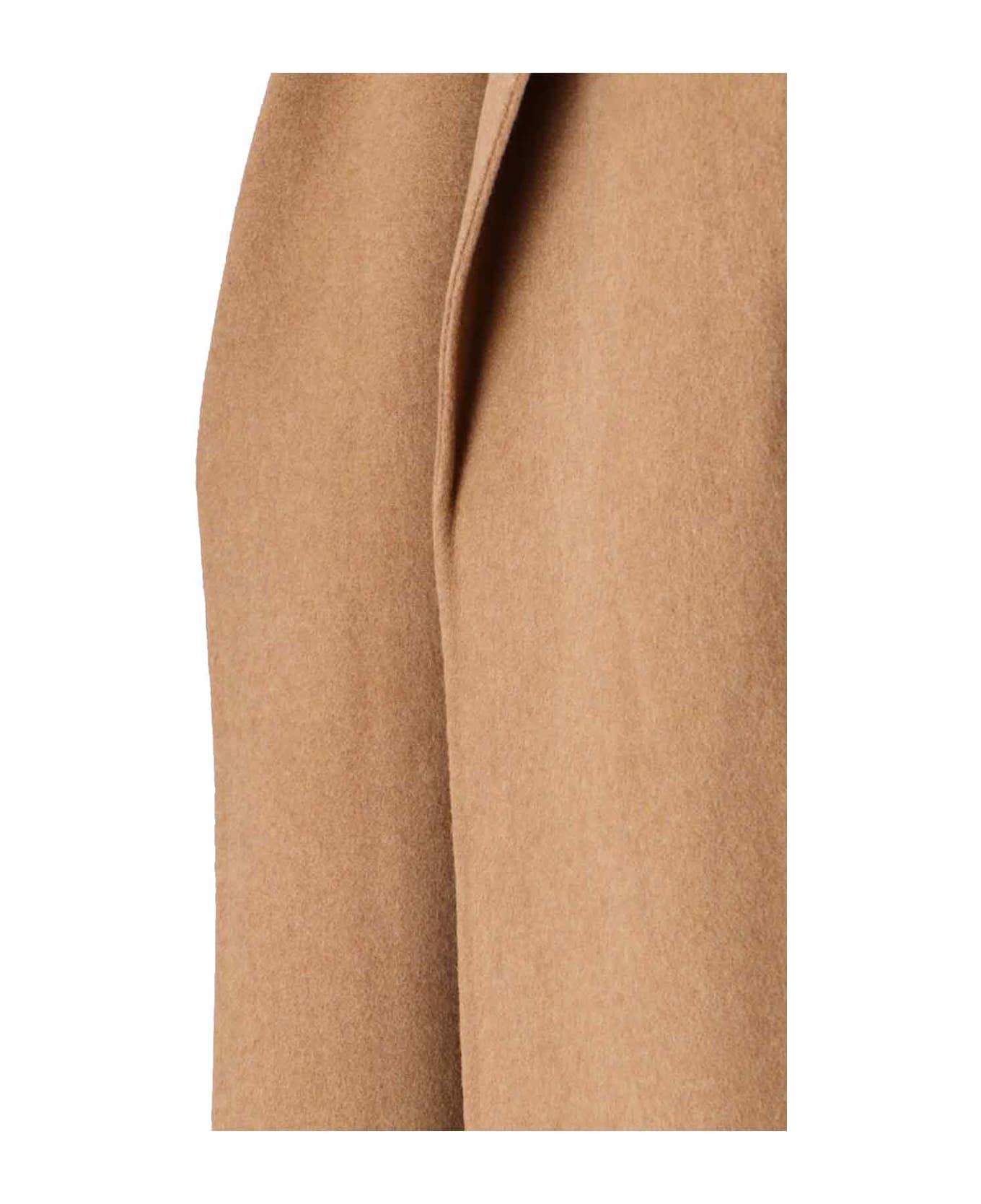 Polo Ralph Lauren Wool Dressing Gown Coat - Beige