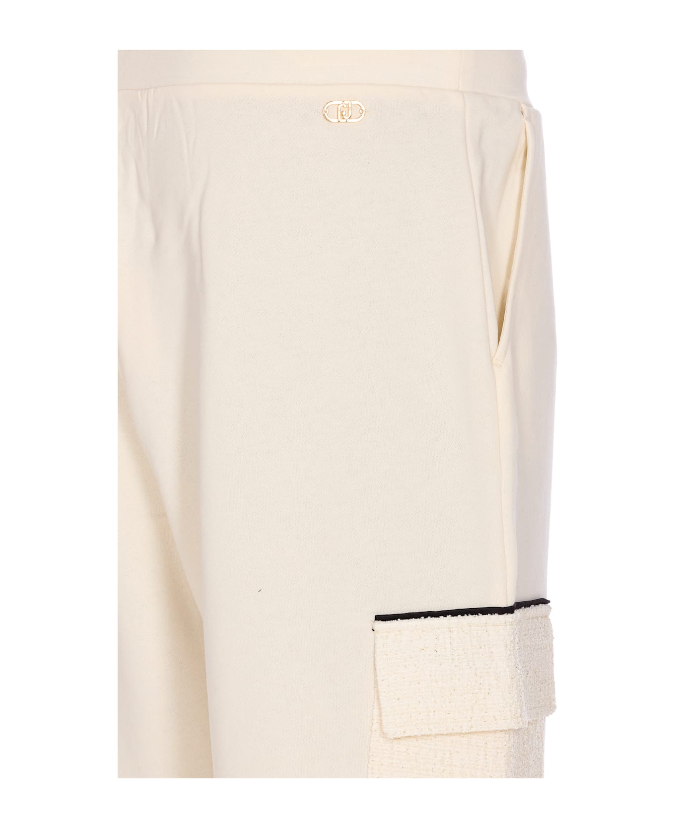 Liu-Jo Cargo Pants - White