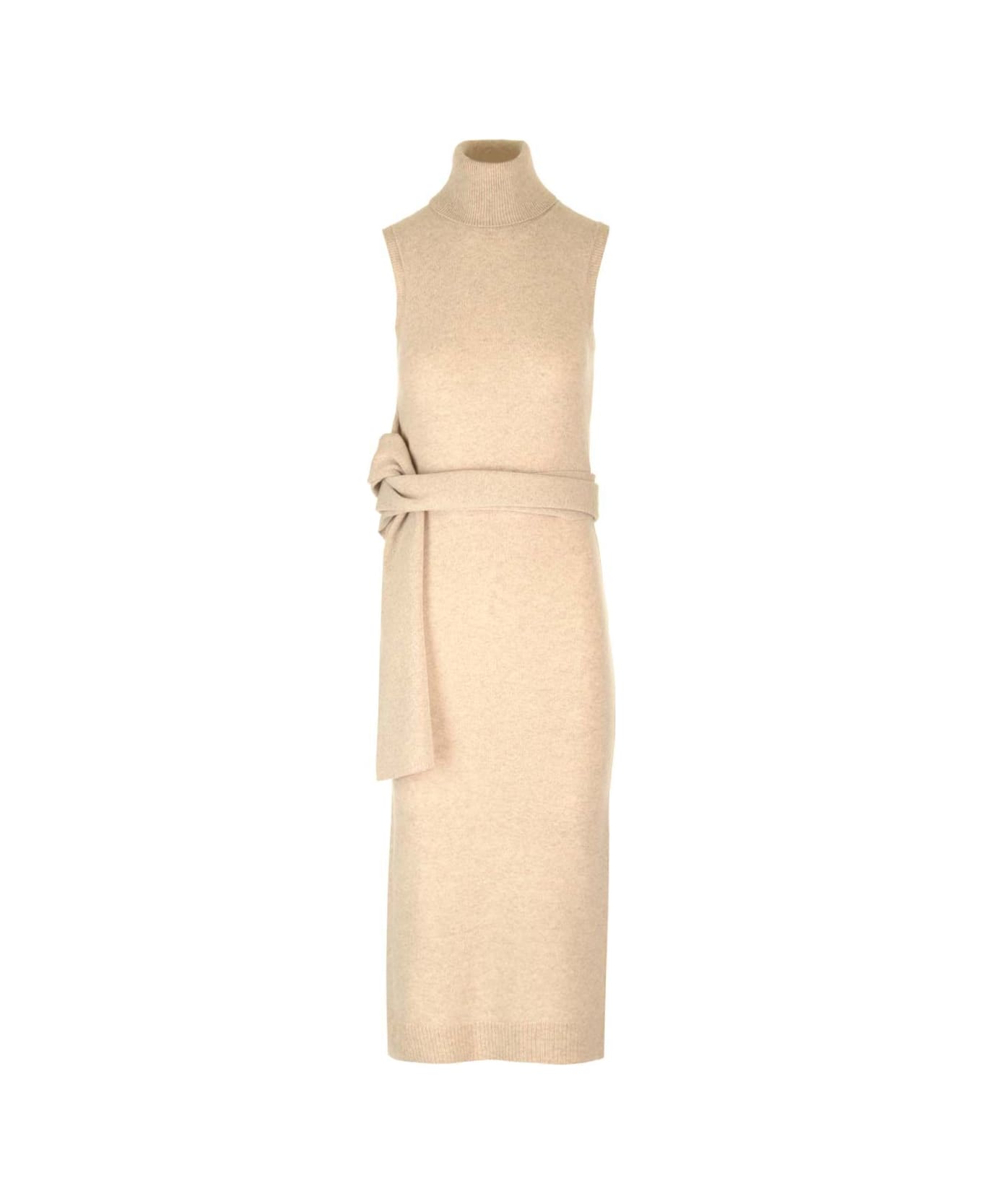 MM6 Maison Margiela Midi Dress - Beige