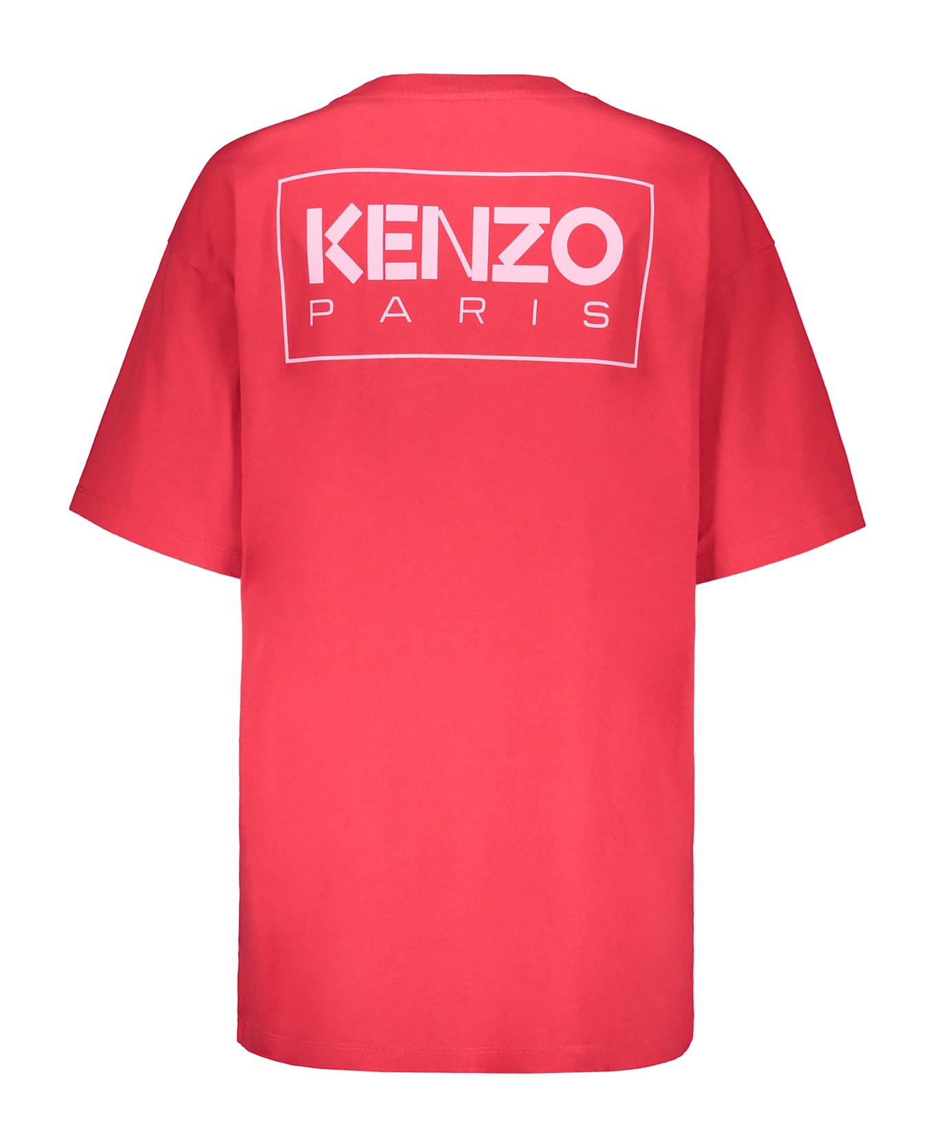 Kenzo Logo Cotton T-shirt - red