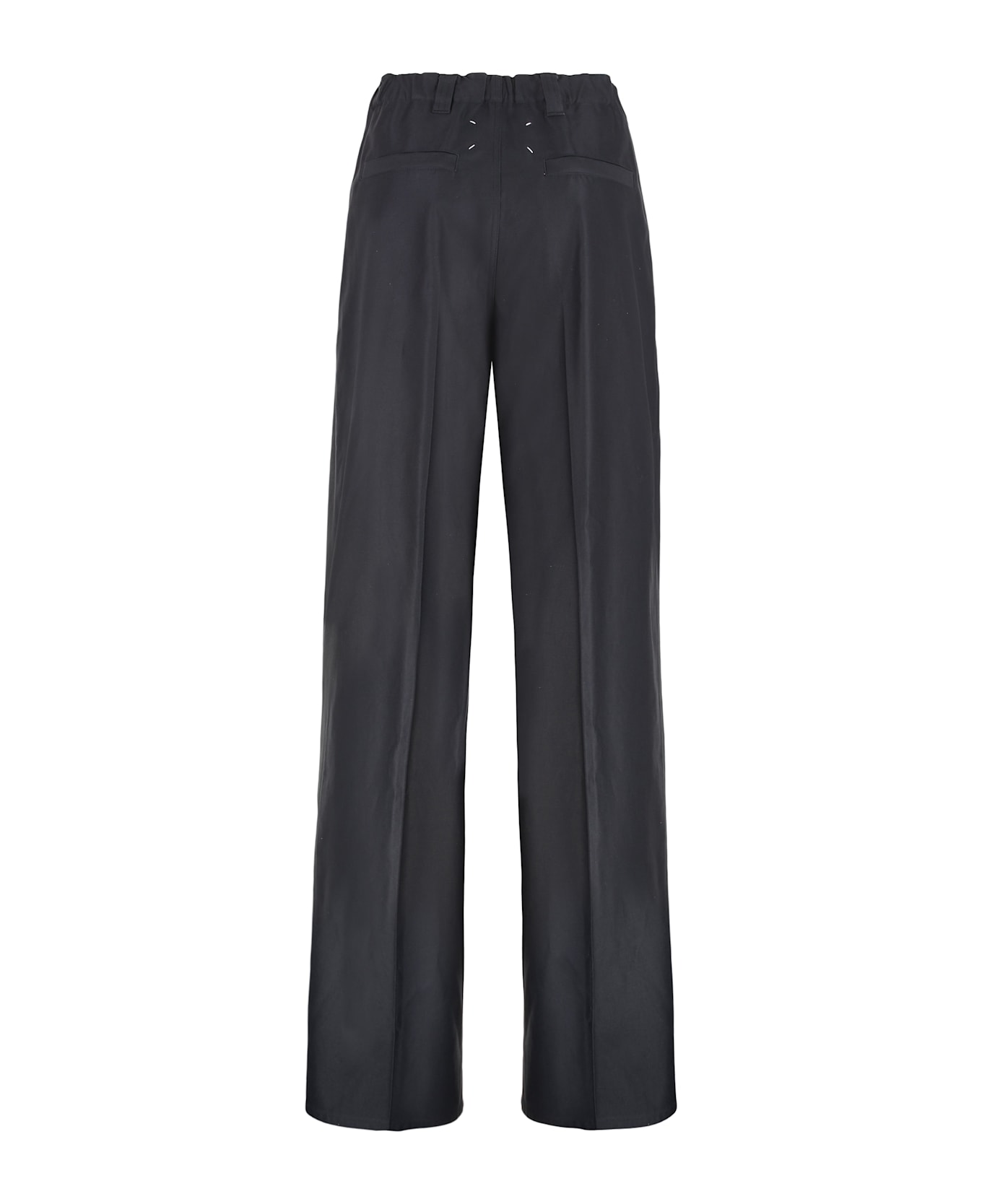Maison Margiela Chino Pants In Cotton - black