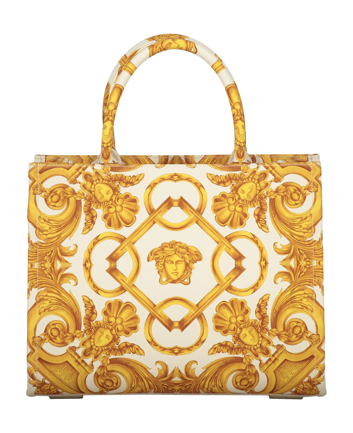 Versace Canvas Tote Bag - Ivory
