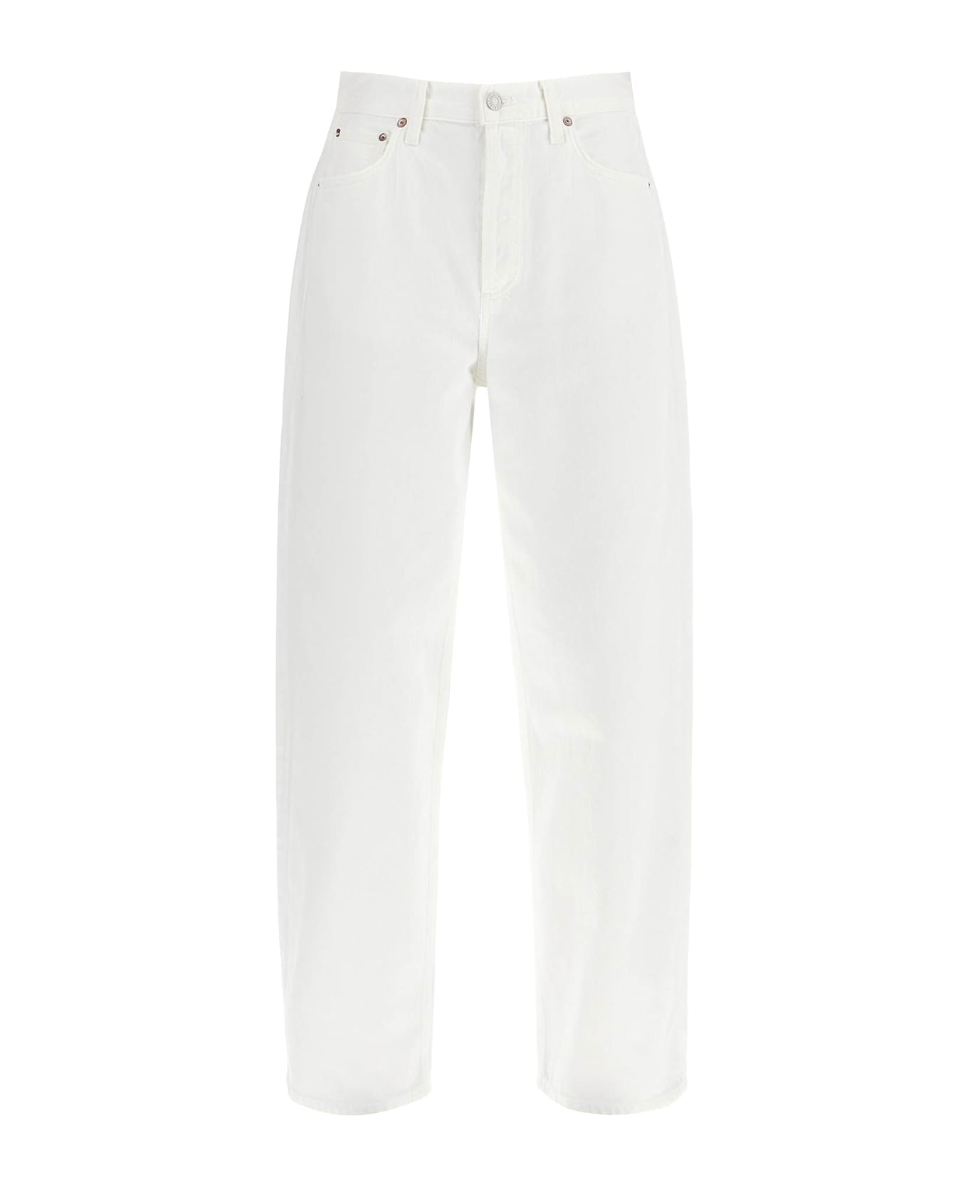 AGOLDE Low-slung Baggy Jeans - White