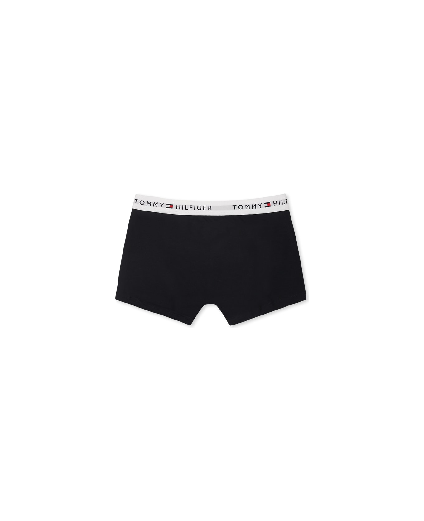 Tommy Hilfiger Blue Boxer Briefs Set For Boy With Logo - Blue