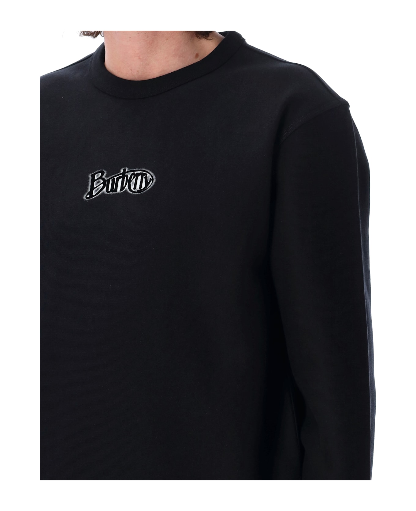 Burberry London Logo Sweatshirt - COAL